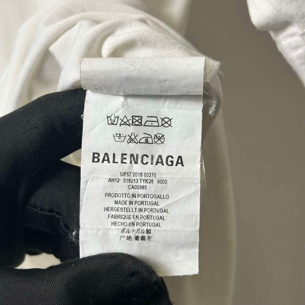 Balenciaga Balenciaga logo t shirt Size US XS / EU 42 / 0 - 7 Thumbnail