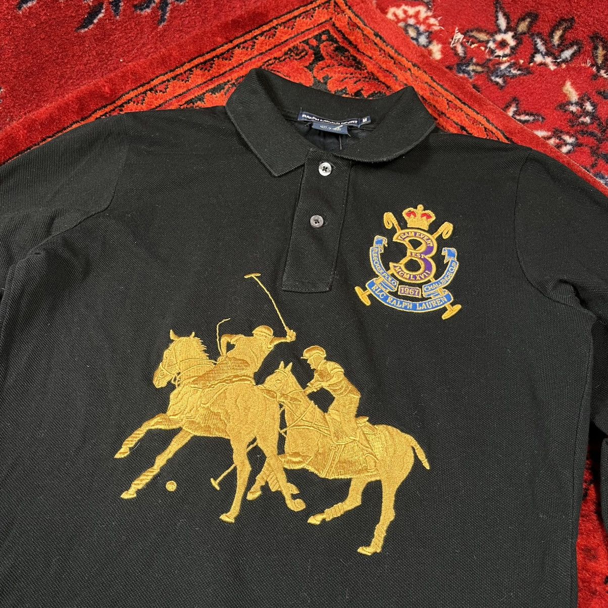 Ralph Lauren Vintage Y2K Streetwear Challenge Cup Ralph Lauren Longsleeve Size M / US 6-8 / IT 42-44 - 3 Thumbnail