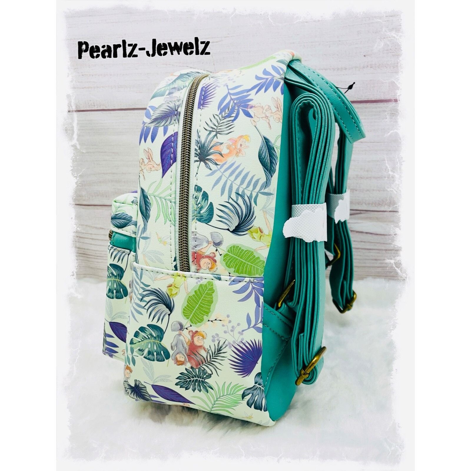 Disney Loungefly Disney Peter Pan Lost Boys Jungle Leaf Floral AOP Size ONE SIZE - 3 Thumbnail