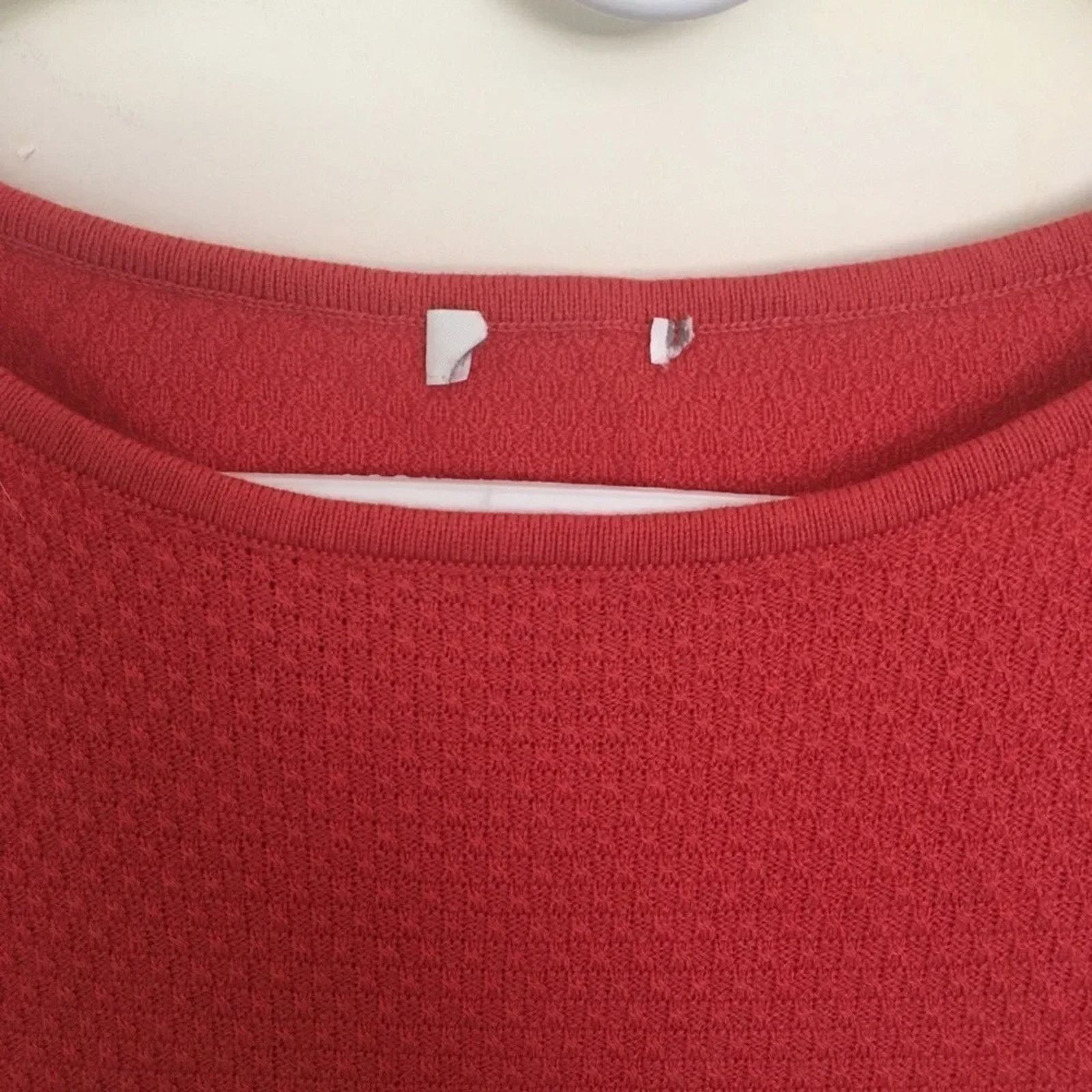 J. Jill J Jill waffle knit long sleeve tunic sweater, size Medium. Size M / US 6-8 / IT 42-44 - 3 Thumbnail