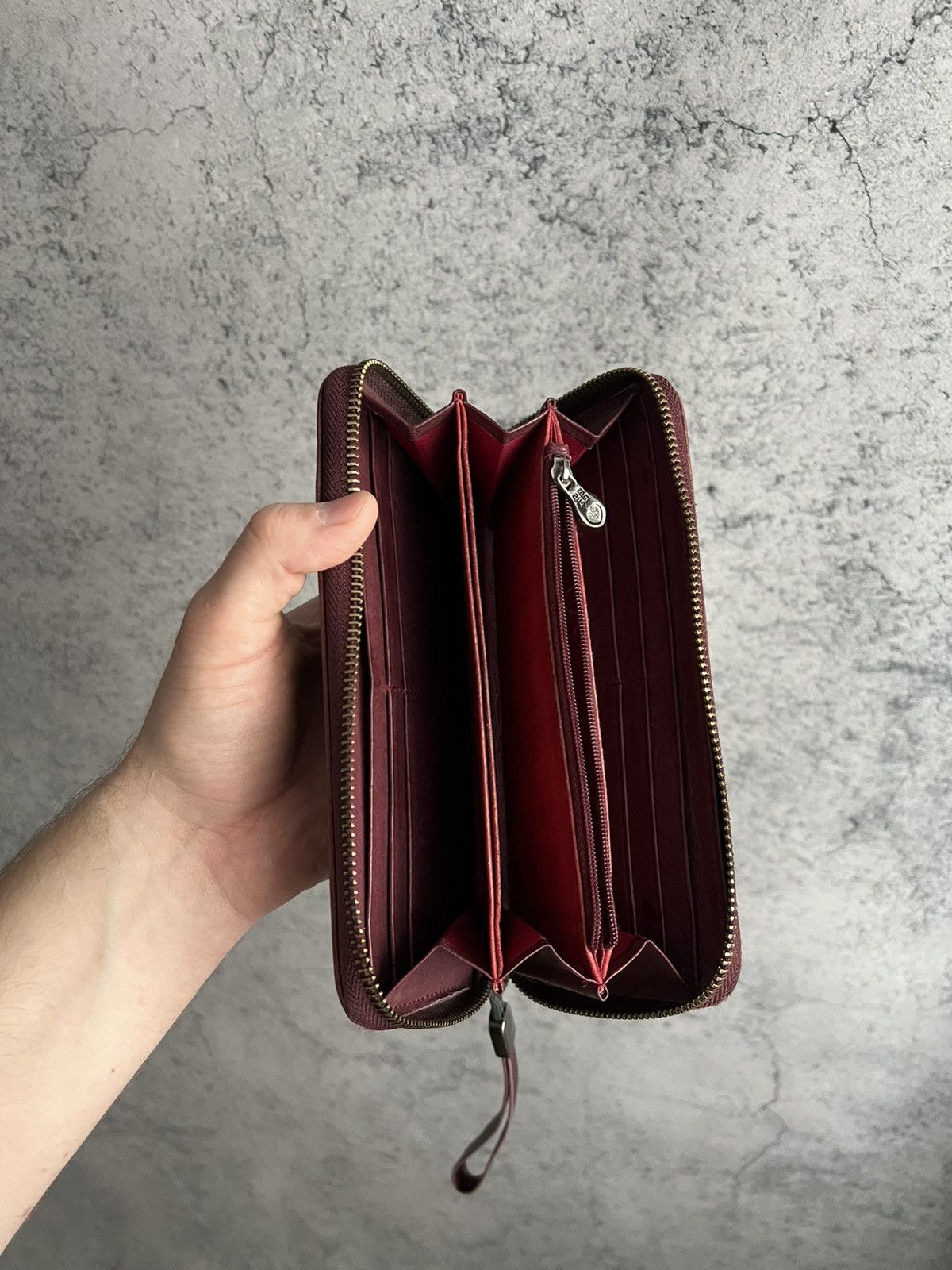 Givenchy Givenchy Leather Wallet Purse Red Luxury Size ONE SIZE - 10 Thumbnail