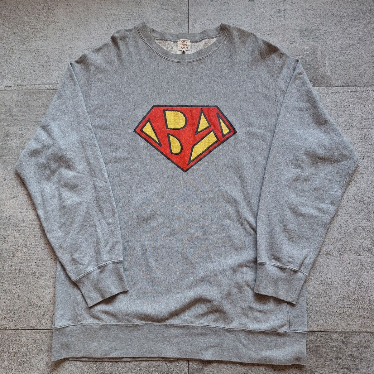 Bape A Bathing Ape BAPE Superman Embroidery Crewneck Sweatshirt Size US XL / EU 56 / 4 - 1 Thumbnail