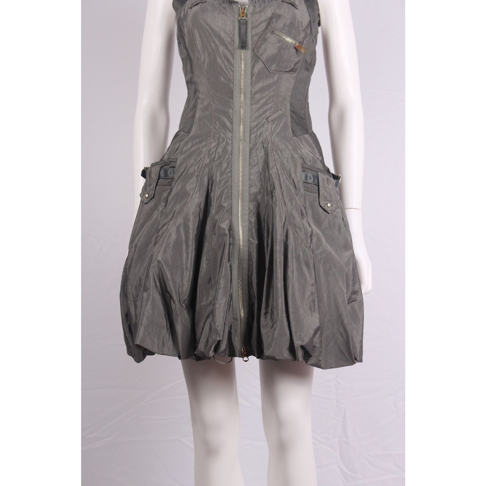 Marithe + Francois Girbaud Marithé François Girbaud Technical Bustier Dress Size XS / US 0-2 / IT 36-38 - 5 Thumbnail