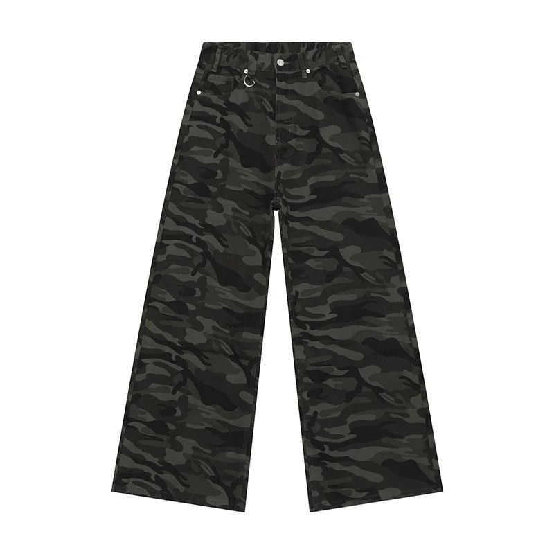 Jean Urban Camo Loose Denim Size US 33 - 4 Thumbnail