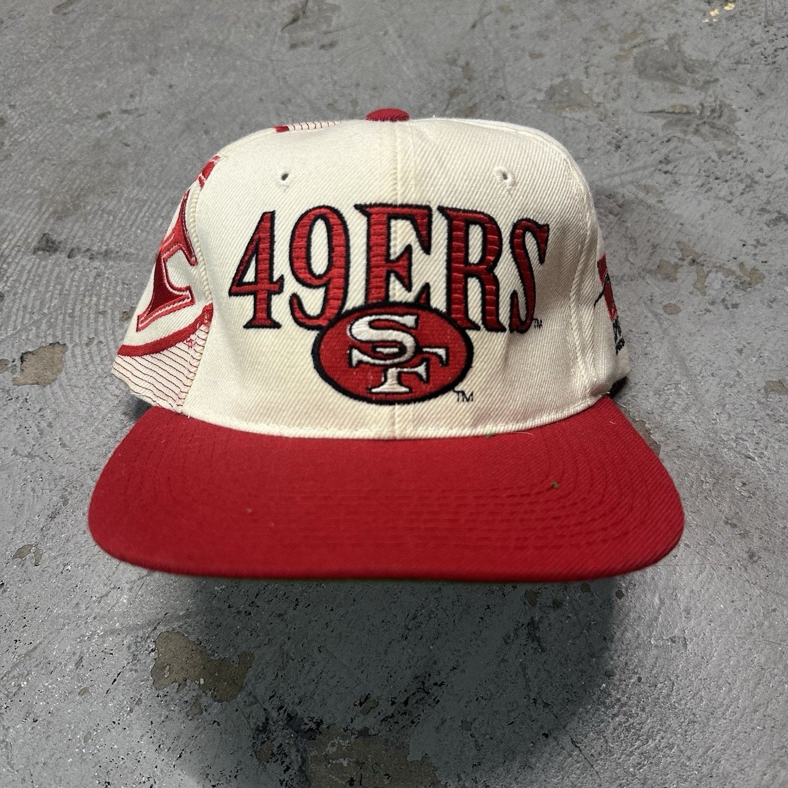 NFL × Sports Specialties × Vintage Vintage 90s Sports Specialties San Francisco 49ers Laser Hat Size ONE SIZE - 1 Thumbnail