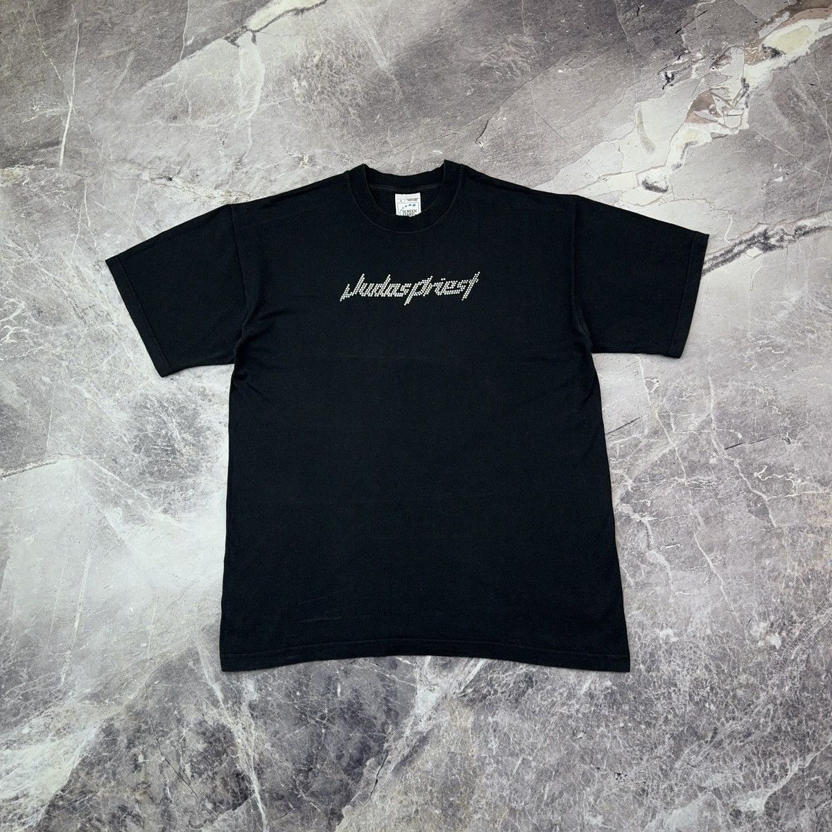 Band Tees × Judas Priest Vintage Judas Priest T shirt 90s Metal Rock Band 90s Size US L / EU 52-54 / 3 - 3 Thumbnail