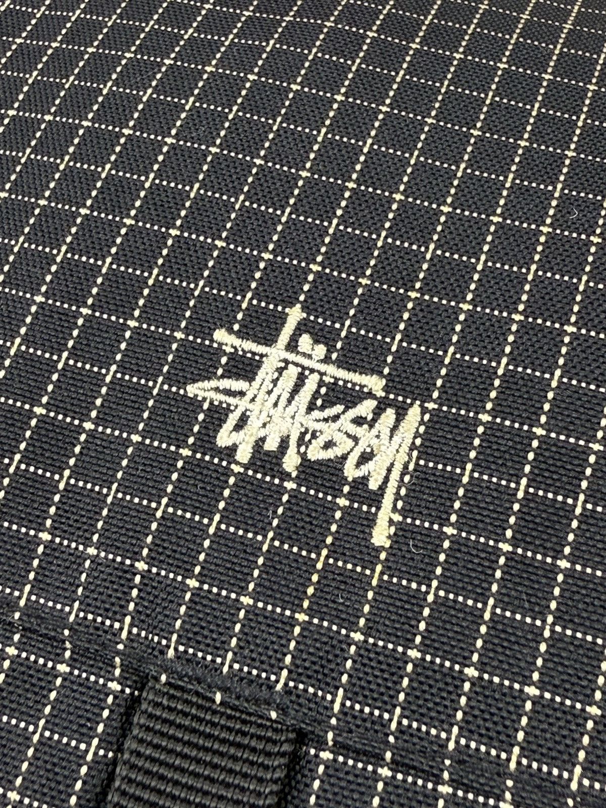 Stussy Vintage RARE 90s STUSSY Small Checked Flip On Sling Bag Size ONE SIZE - 7 Thumbnail