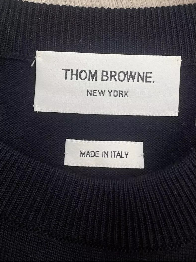 Thom Browne Thom Browne size3 A wool turtleneck sweater Size US L / EU 52-54 / 3 - 5 Thumbnail