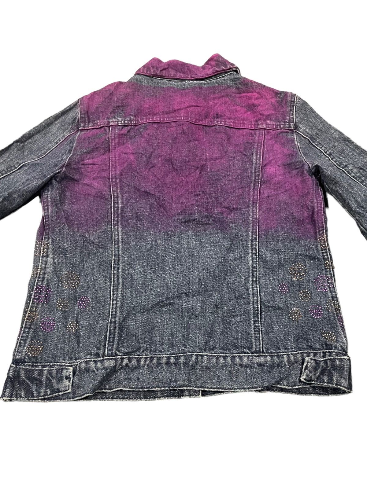 Fendi Fendi Electric Splattered Rare Denim Jacket Size S / US 4 / IT 40 - 16 Thumbnail