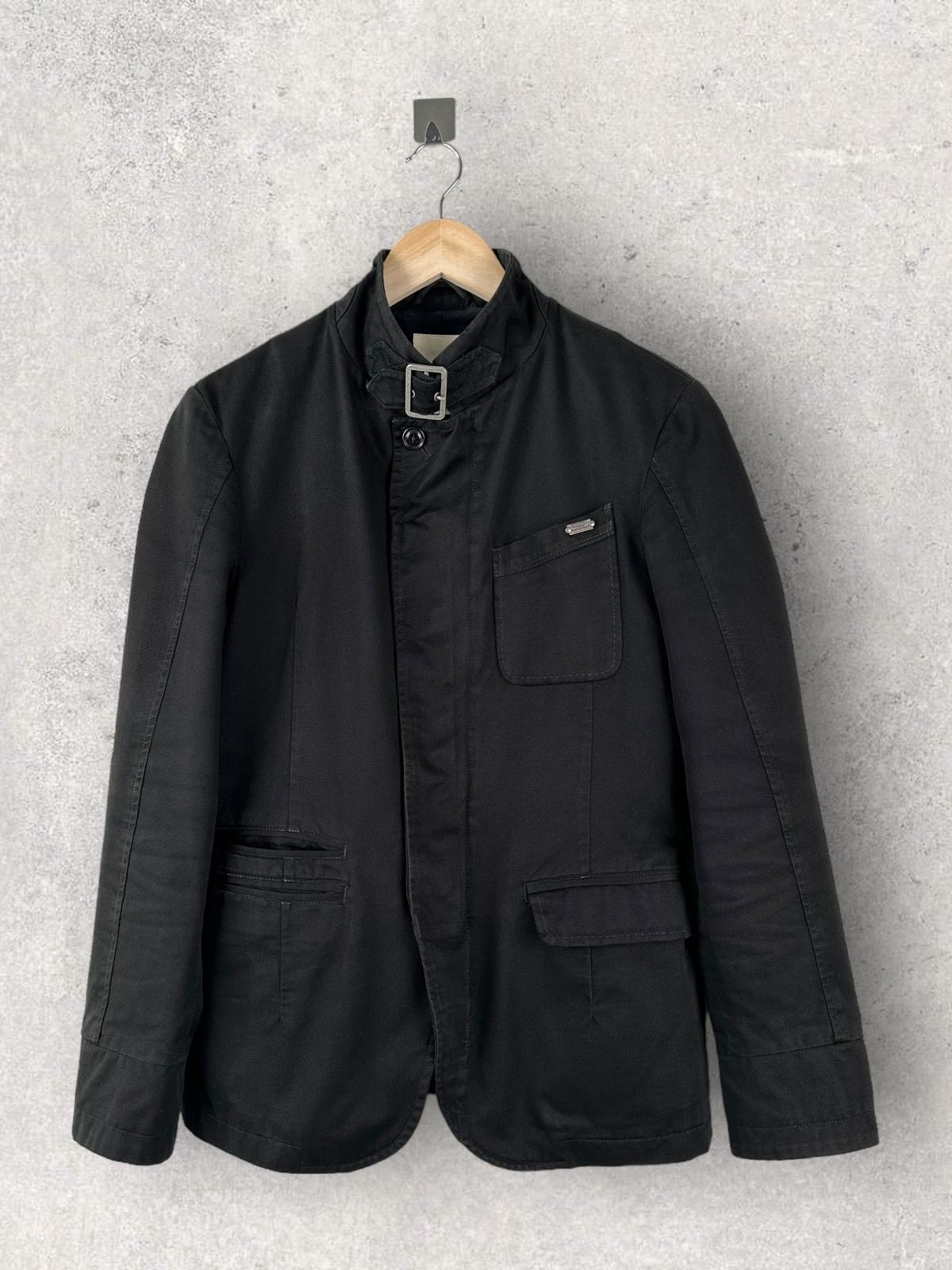 Pre-owned Avant Garde X Diesel Overcoat Jacket Sport Avant Garde In Black