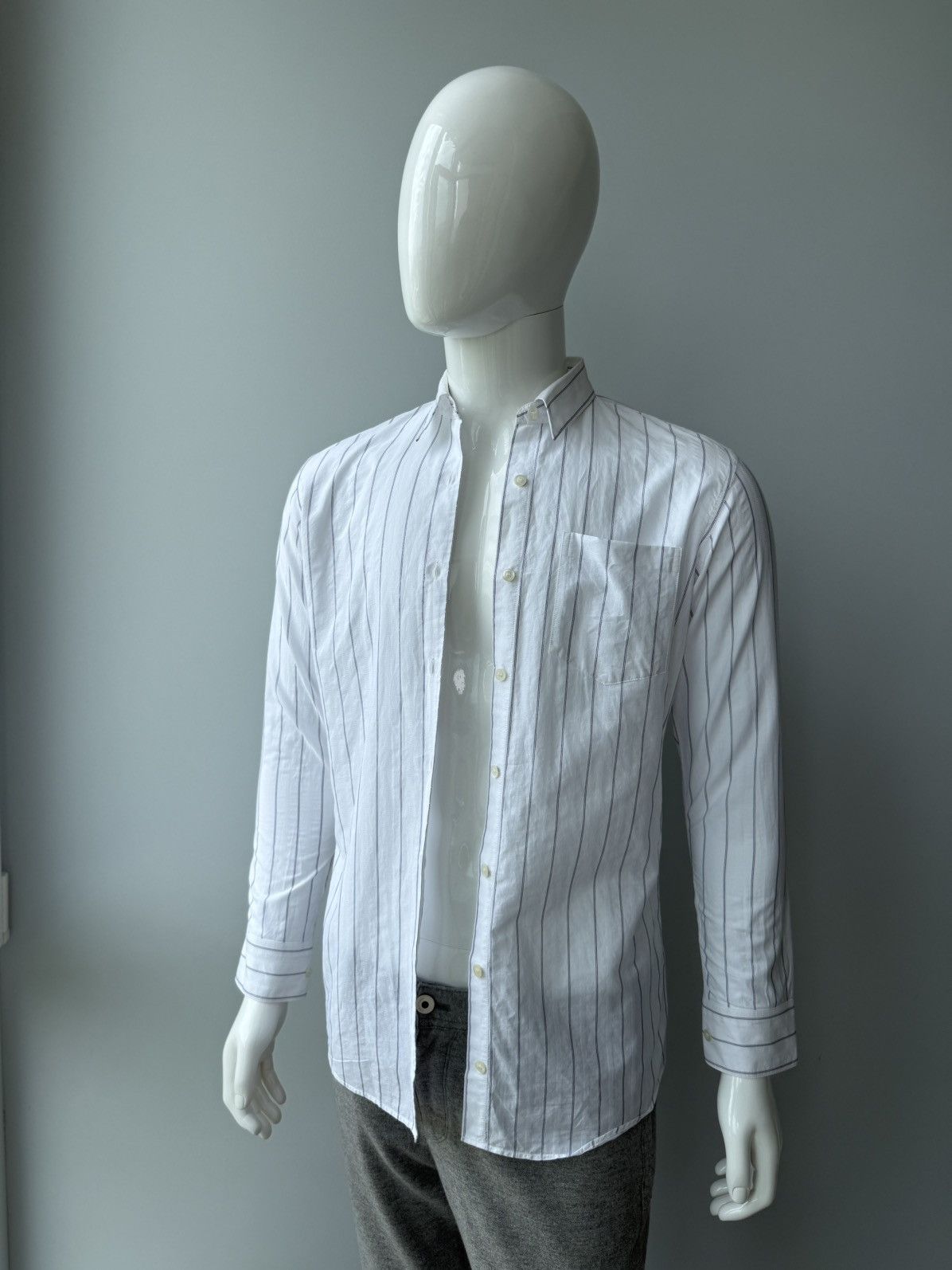 Dries Van Noten DRIES VAN NOTEN Shirt Button Up Long Sleeve Size US S / EU 44-46 / 1 - 6 Thumbnail