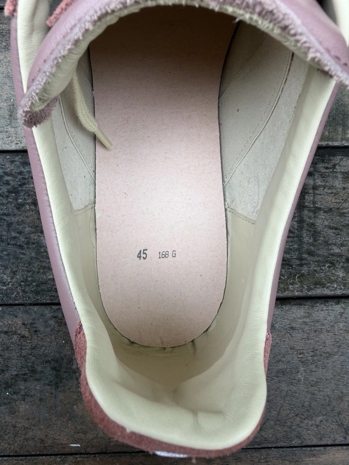 Maison Margiela Maison Margiela Replica GAT Pink 12 45 Low Tops Gum Size US 12 / EU 45 - 3 Thumbnail