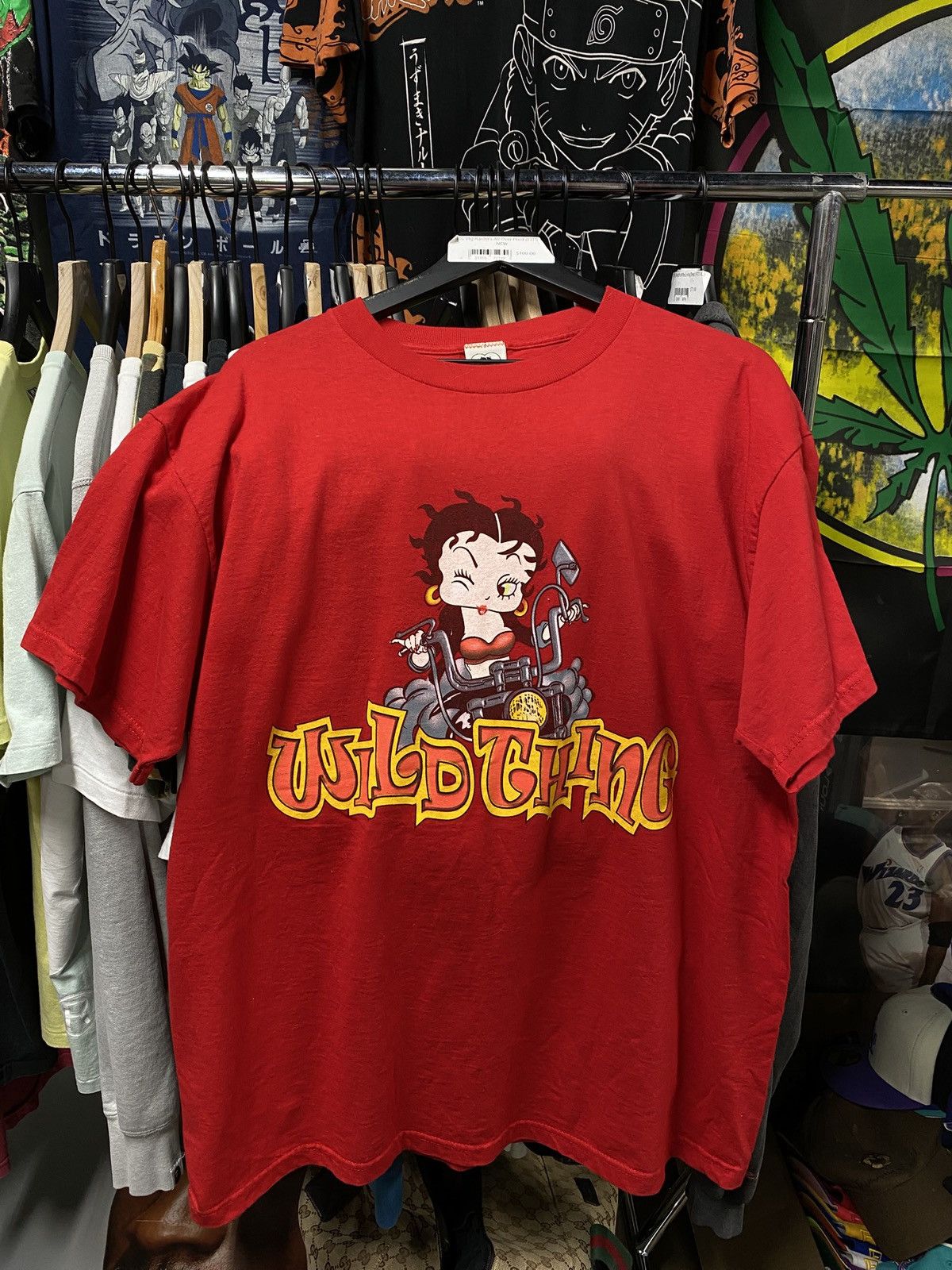 Vintage Vintage 00’ Betty Boop Cartoon T-Shirt Adult XL Size US XL / EU 56 / 4 - 1 Thumbnail