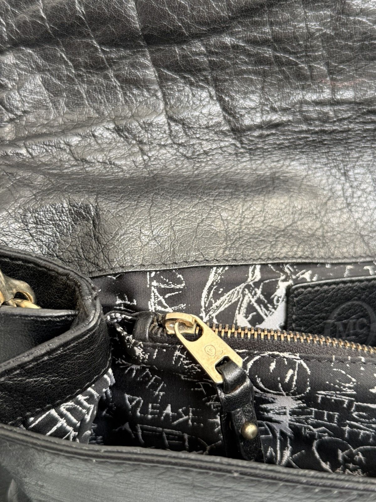 Alexander McQueen Alexander McQueen Black Leather Crossbody Bag Skull Logo Size ONE SIZE - 12 Thumbnail