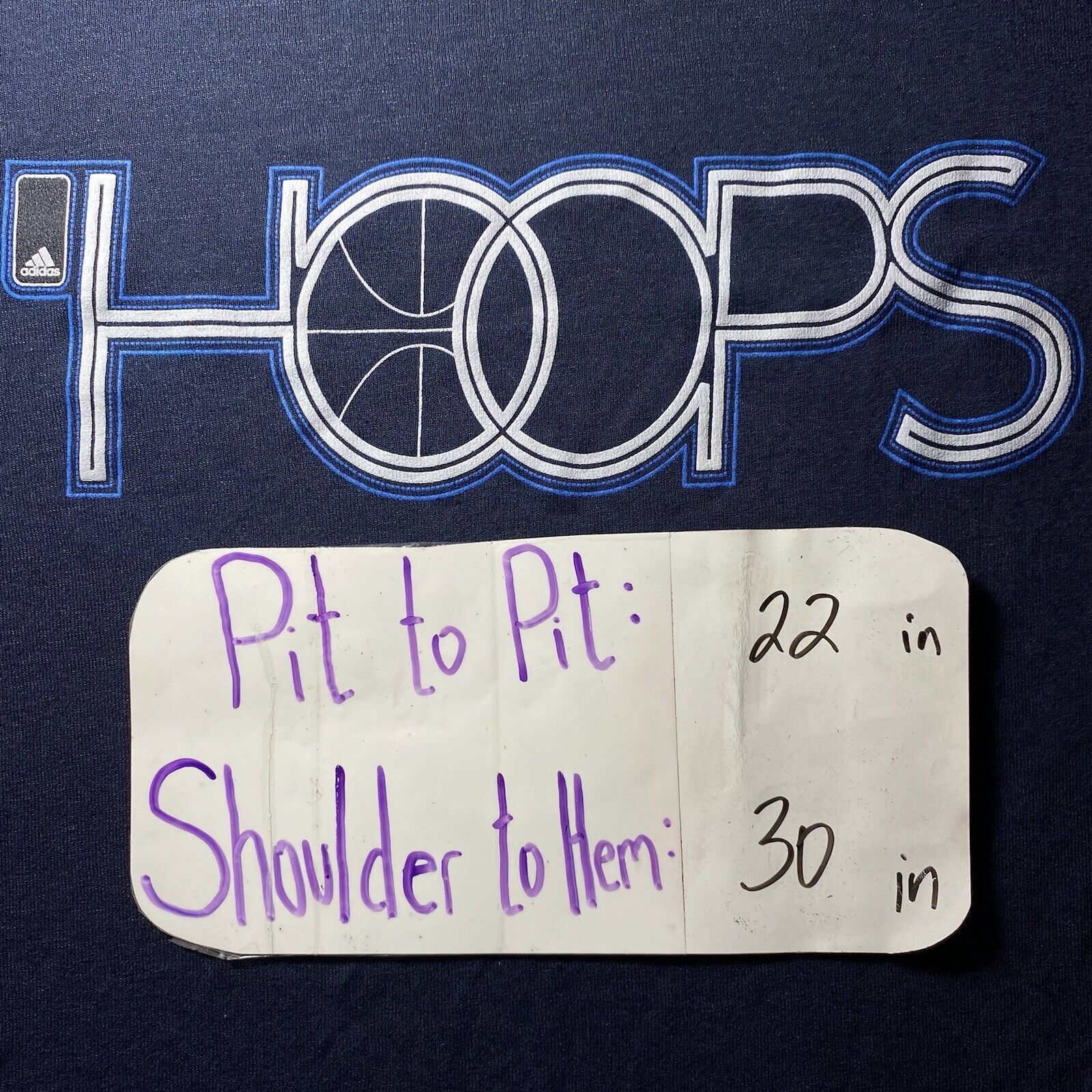 Adidas Adidas Hoops Basketball Short Sleeve Graphic T Shirt Size US L / EU 52-54 / 3 - 11 Thumbnail