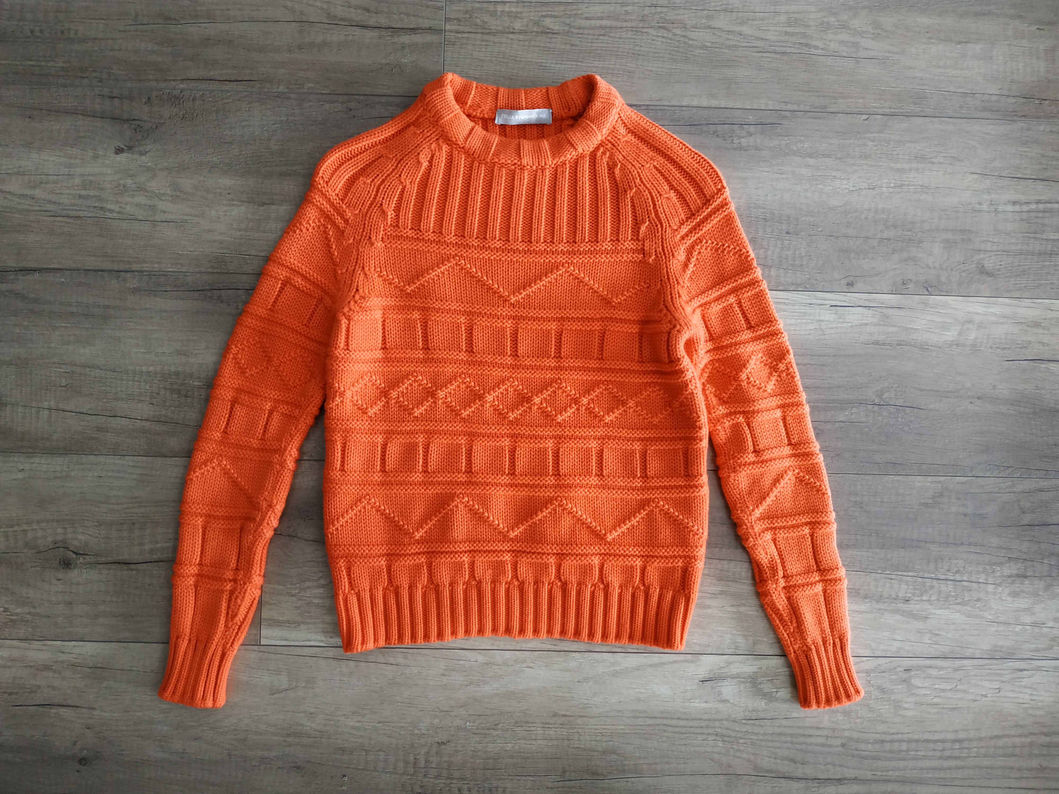 Gosha Rubchinskiy Gosha Rubchinskiy Women's Wool Knit Sweater/Pullover, s.XS Size XS / US 0-2 / IT 36-38 - 1 Thumbnail