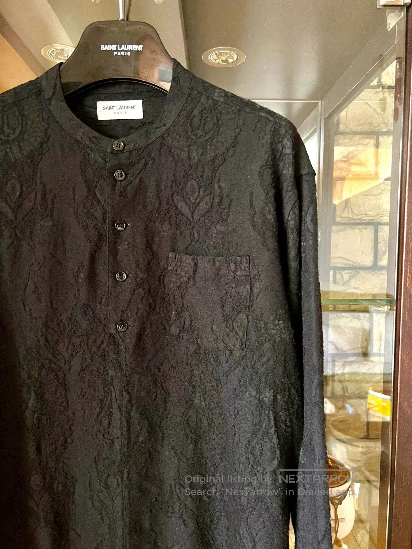 Saint Laurent Paris saint laurent henley wool silk shirt. Size US S / EU 44-46 / 1 - 2 Thumbnail