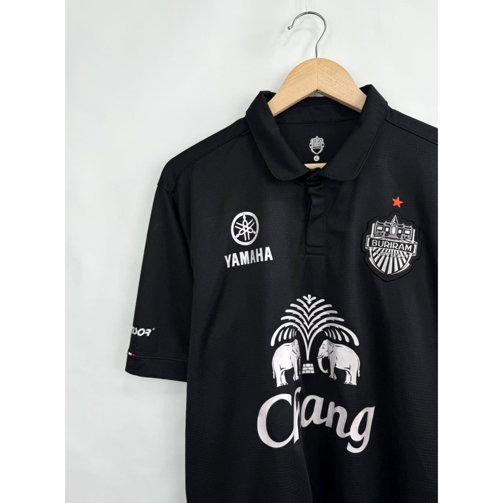 Yamaha VINTAGE Buriram United Nike Coca Cola Soccer T-Shirt Men L Black Size US L / EU 52-54 / 3 - 3 Thumbnail
