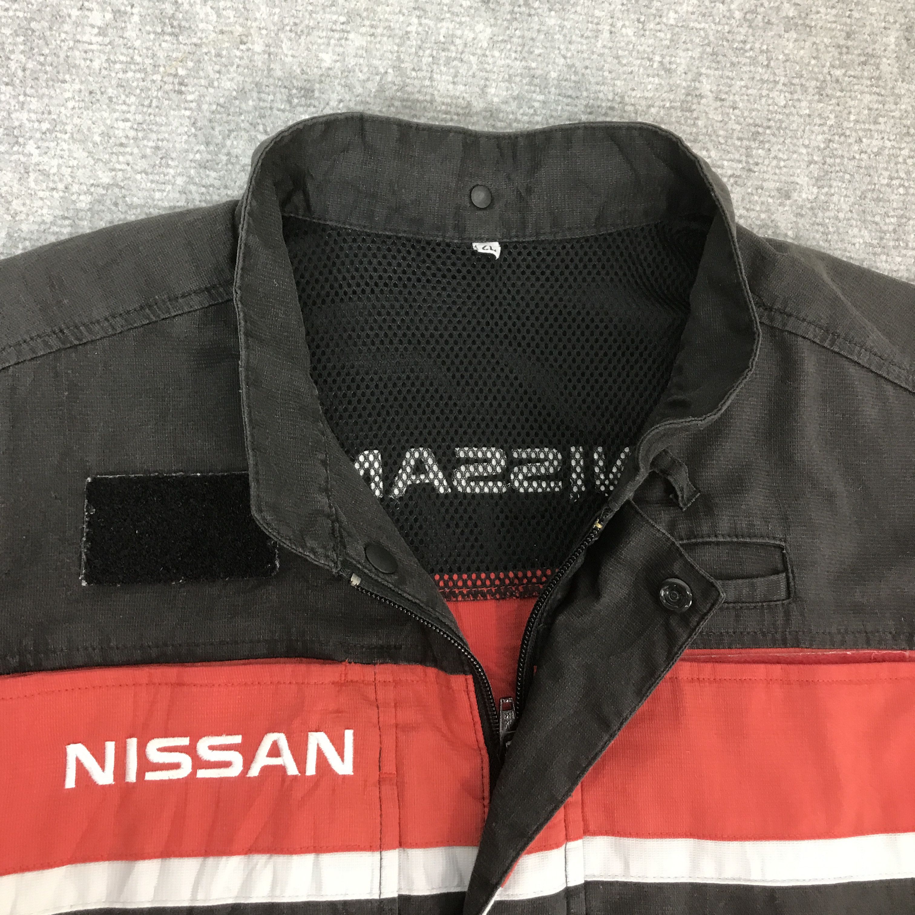 Japanese Brand NISSAN RACING TEAM RARE COVERALL JACKET K67B21 Size US L / EU 52-54 / 3 - 10 Thumbnail