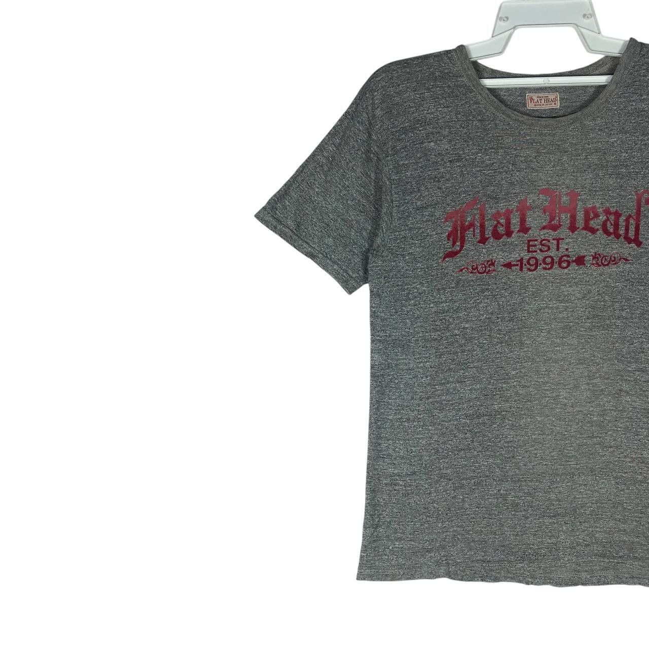 The Flat Head Vintage 90s The Flat Head T-shirt Size US M / EU 48-50 / 2 - 3 Thumbnail
