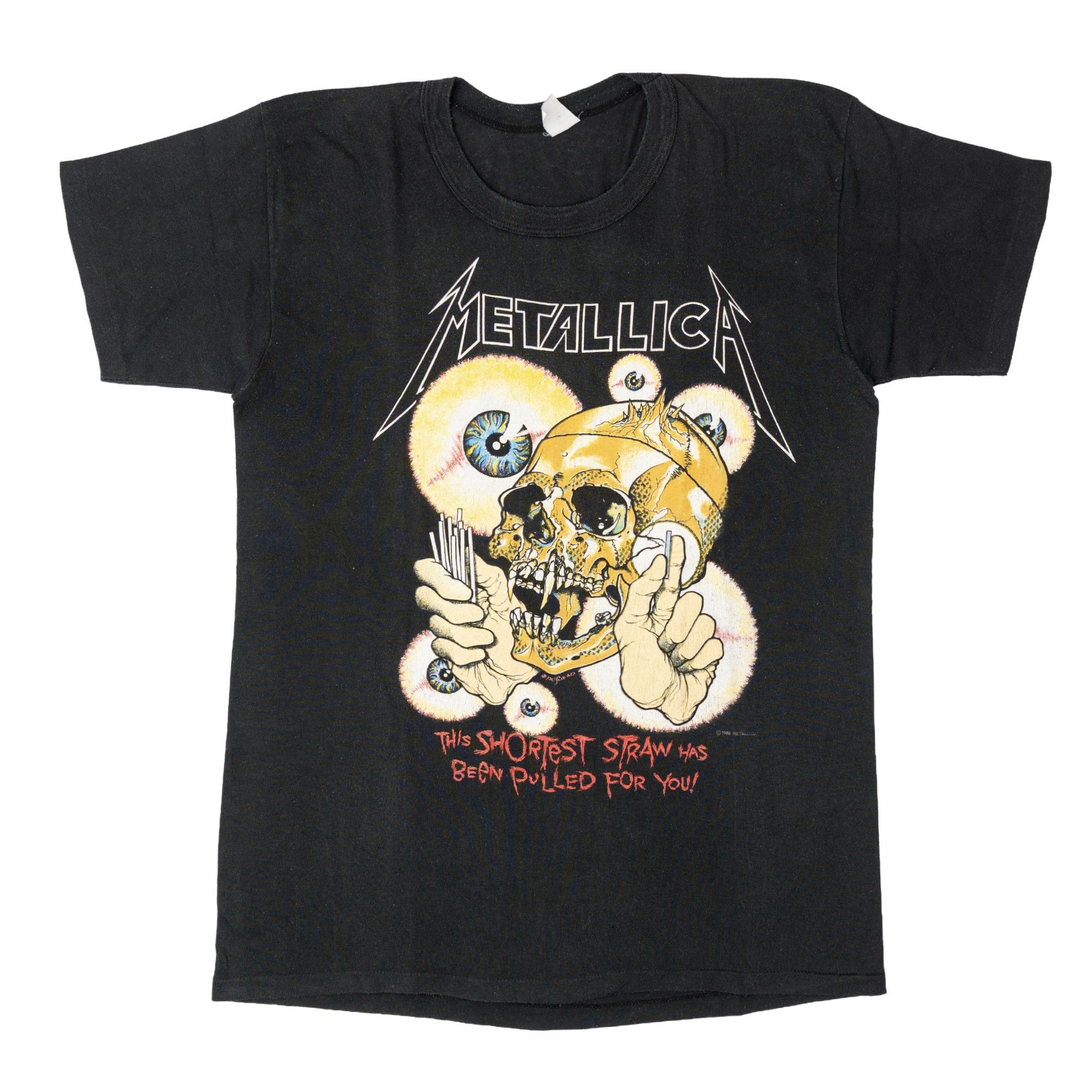 Vintage 1988 Metallica In Vertigo You Will Be Short Sleeve Tee Shir Size US XL / EU 56 / 4 - 1 Thumbnail