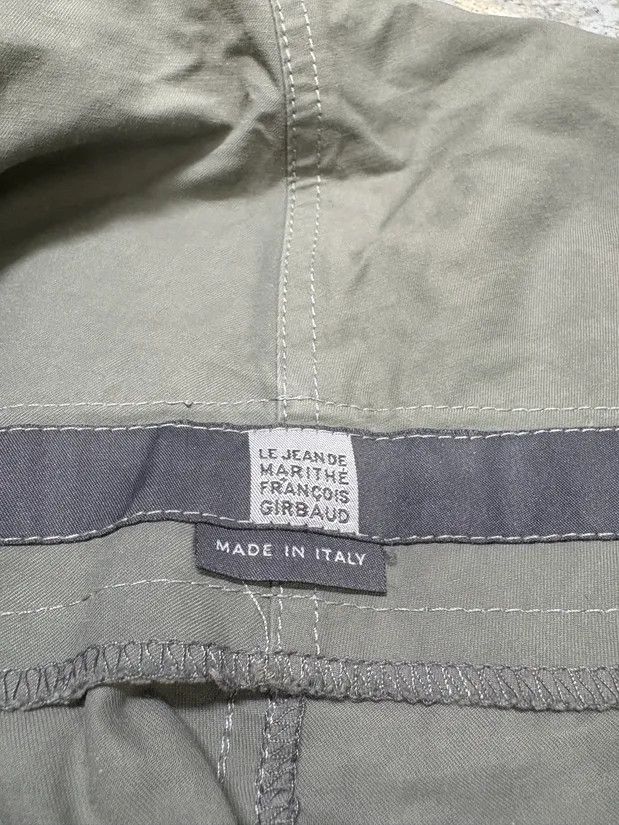 Marithe + Francois Girbaud × Vintage 2000s Marithé + François Girbaud Olive Cargo Tactical Pants Size US 30 / EU 46 - 12 Thumbnail