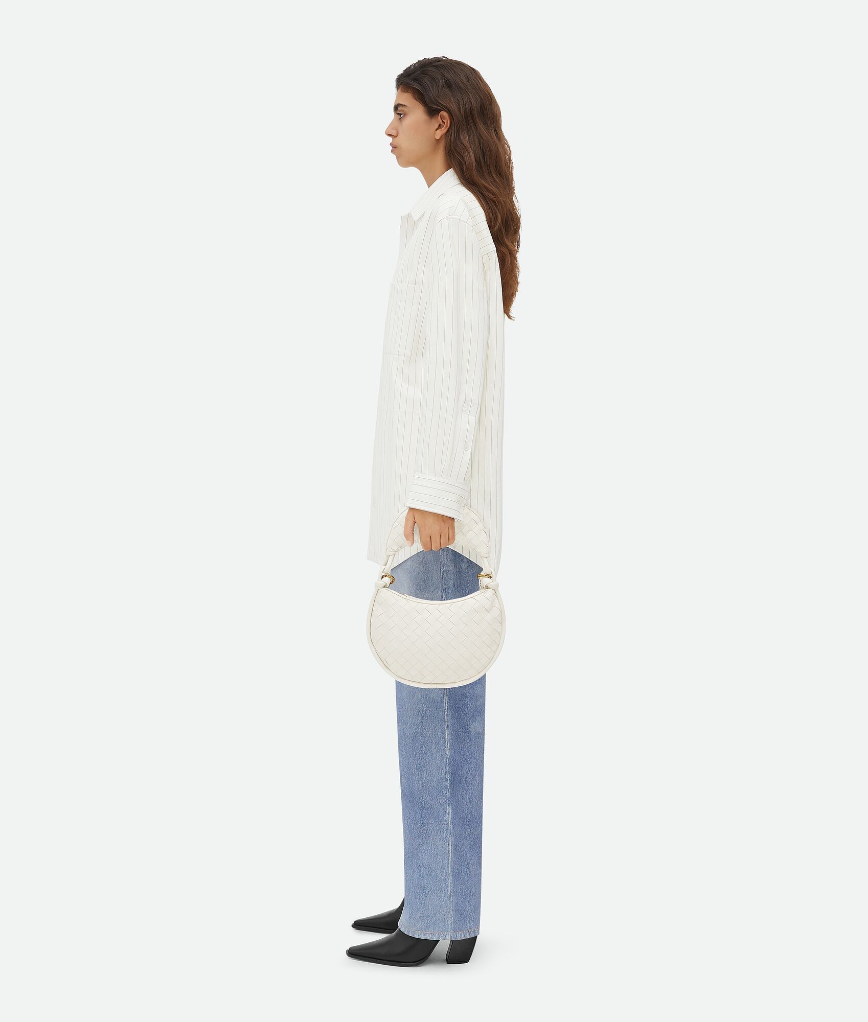 Bottega Veneta o1n1vont0325 Size: OS / Small Gemelli Bag in White Size ONE SIZE - 7 Thumbnail