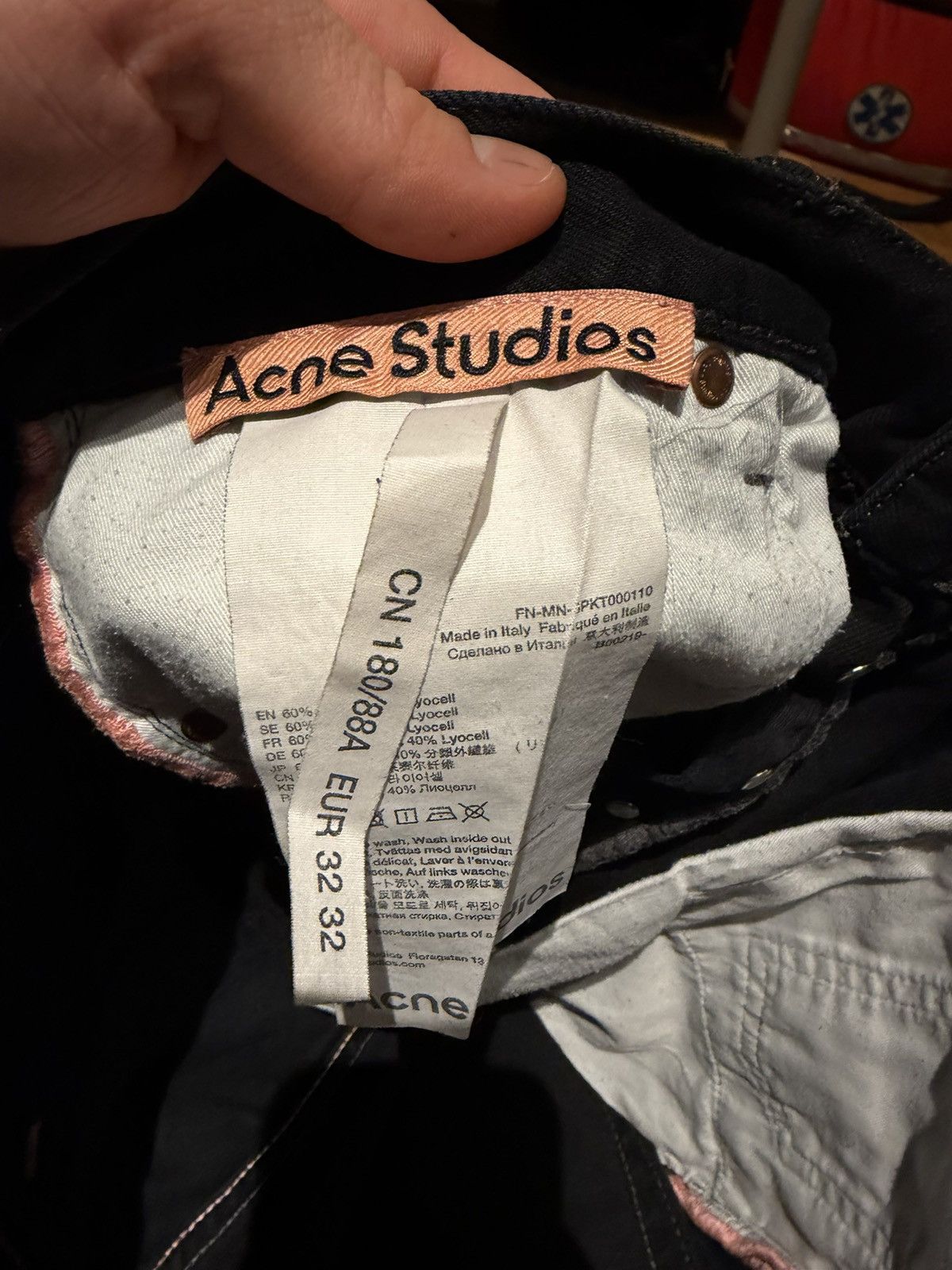 Acne Studios Acne Studios black baggy pants 1989 Size US 32 / EU 48 - 9 Thumbnail