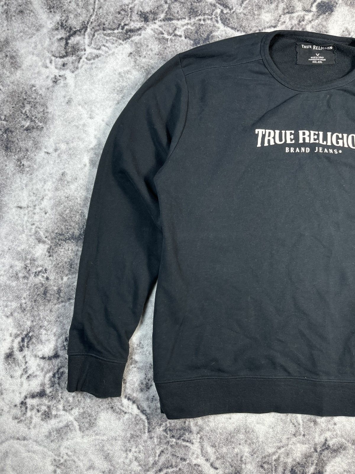 True Religion True Religion Brand Jeans Logo Crewneck Sweatshirt XXL Size US XXL / EU 58 / 5 - 2 Thumbnail