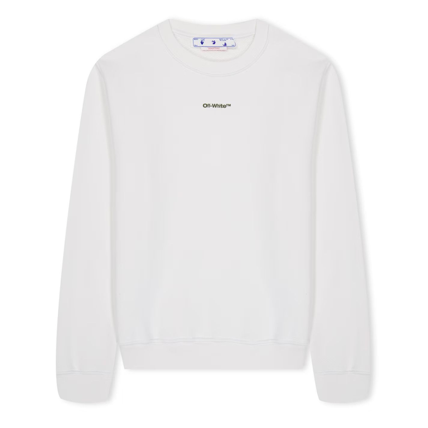 Off-White o1g2r1mq1224 Sweatshirt in White Size XS / US 0-2 / IT 36-38 - 1 Thumbnail
