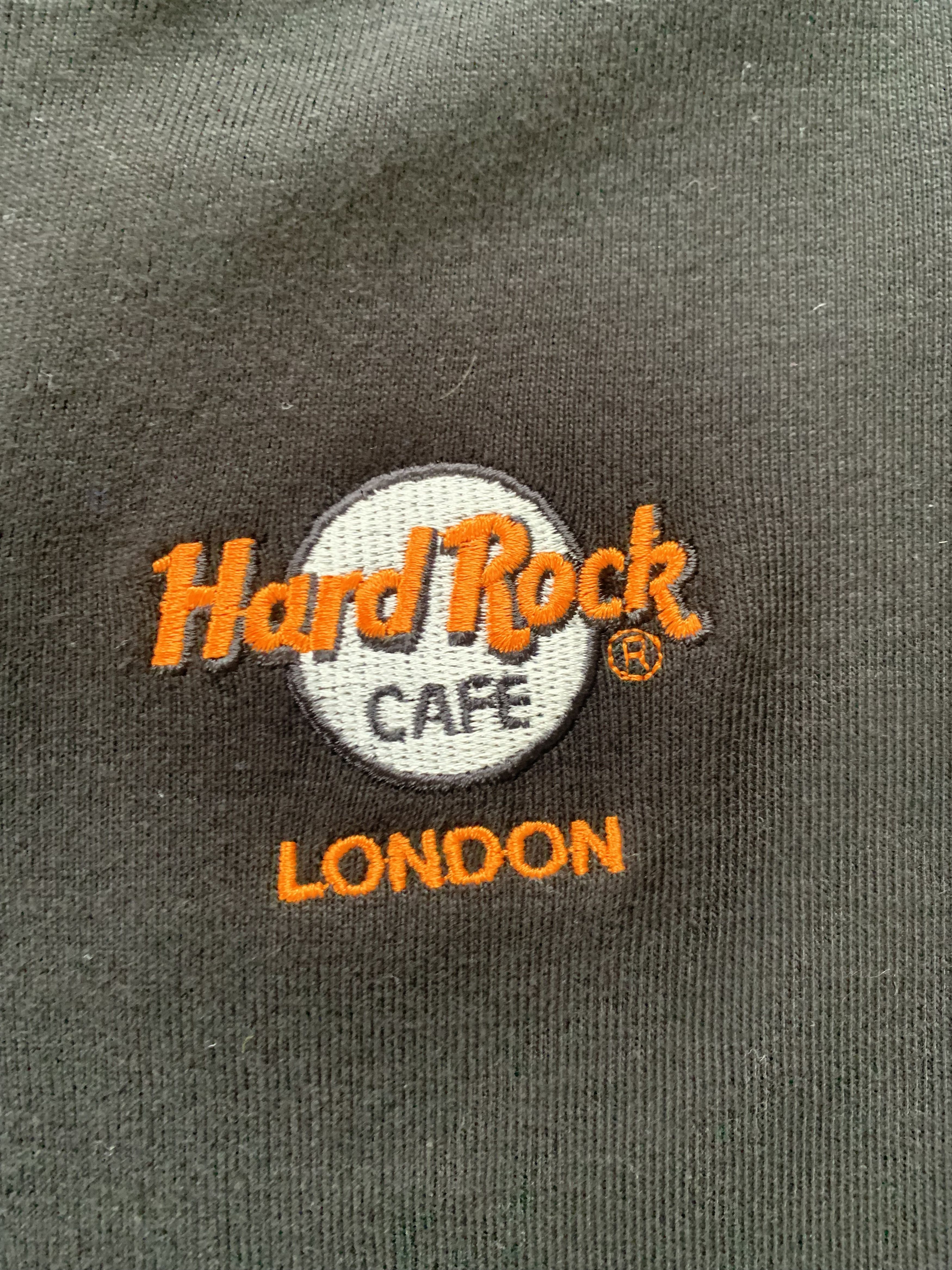 Hard Rock Cafe Womens Vintage Hard Rock Cafe London Cotton T-Shrit Size M / US 6-8 / IT 42-44 - 5 Thumbnail