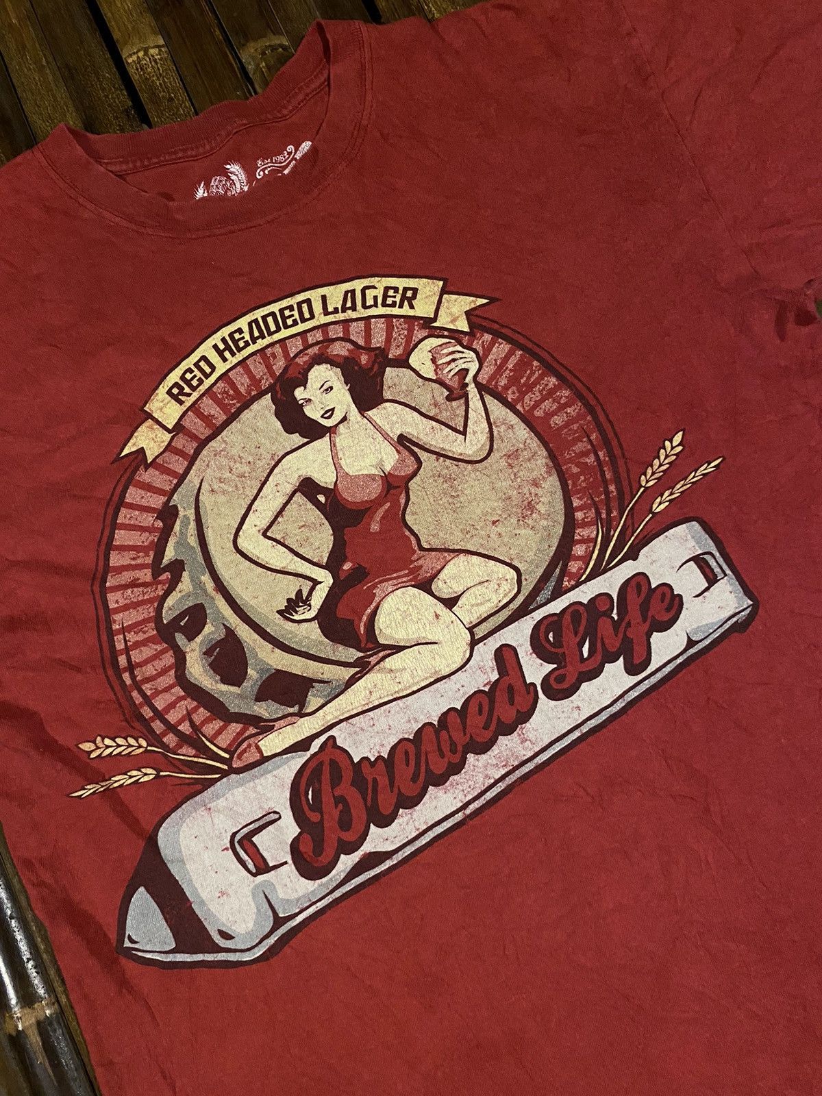 Hysteric Glamour VINTAGE BREWED HYSTERIC STYLE TSHIRT Size US L / EU 52-54 / 3 - 2 Thumbnail