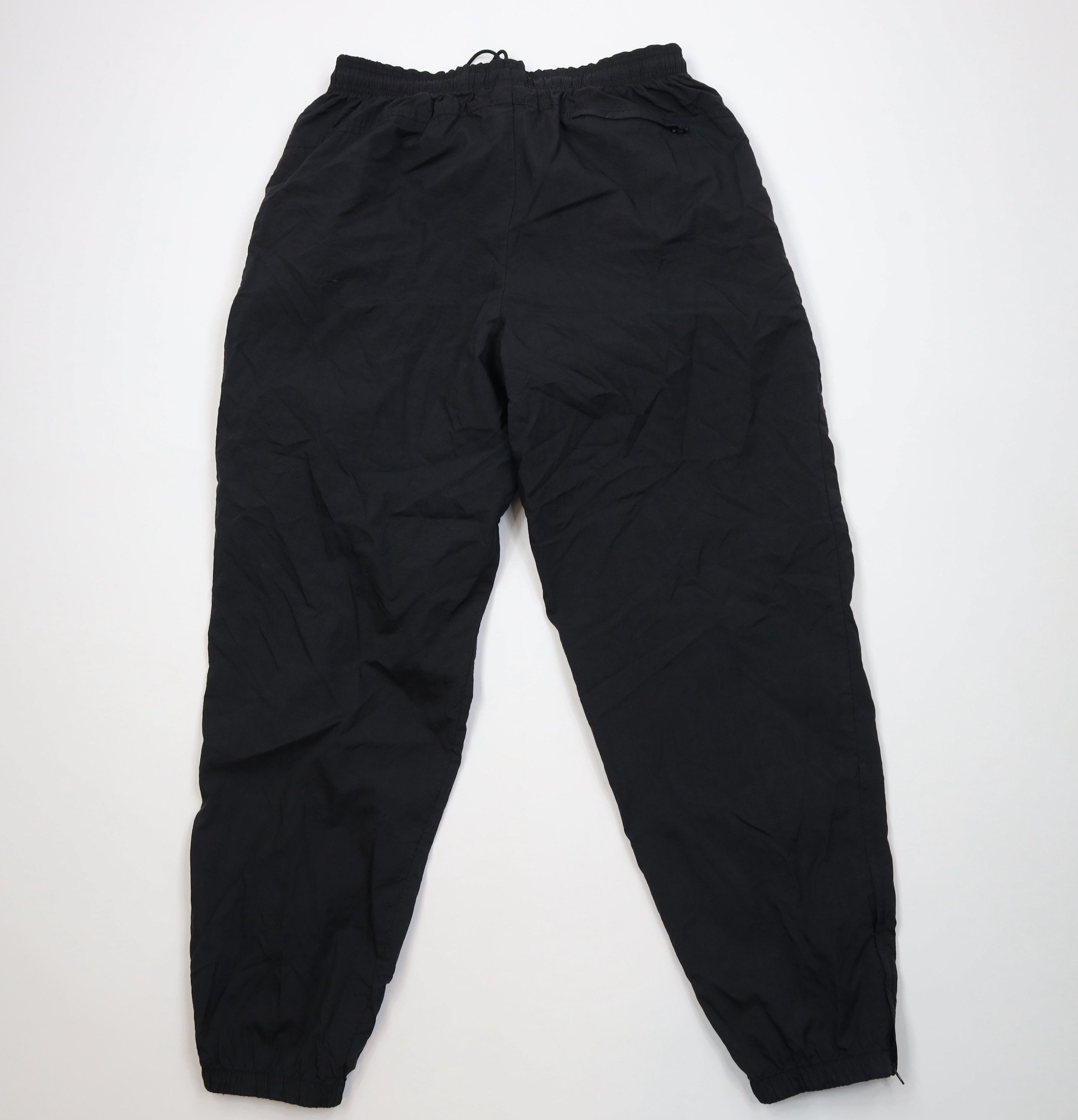 Vintage Vintage 90s Nike Mini Swoosh Windbreaker Joggers Pants Black Size US 38 / EU 54 - 11 Thumbnail