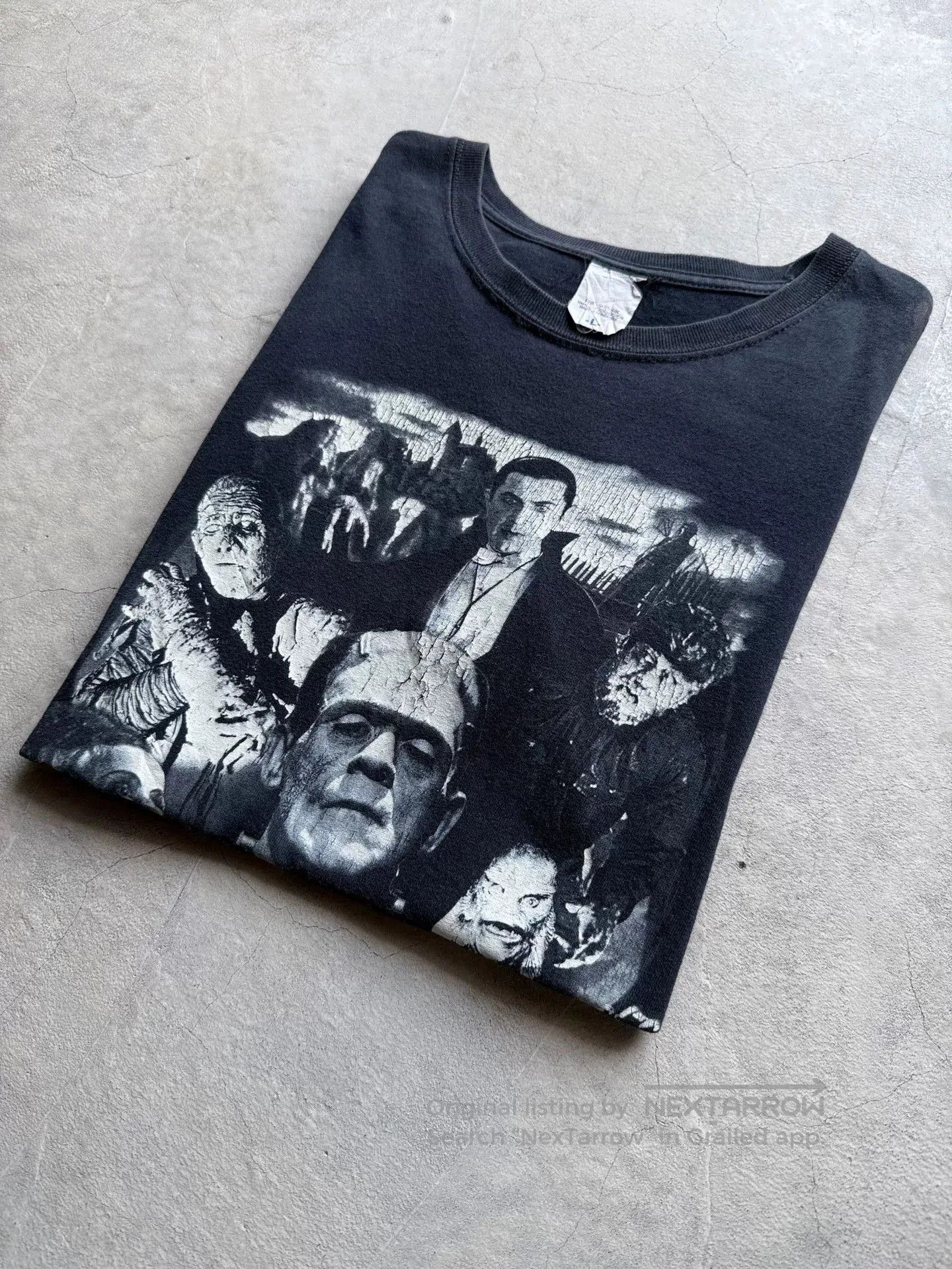 Vintage Vintage 00s Universal Monsters Bauhaus Tee. Size US L / EU 52-54 / 3 - 7 Thumbnail