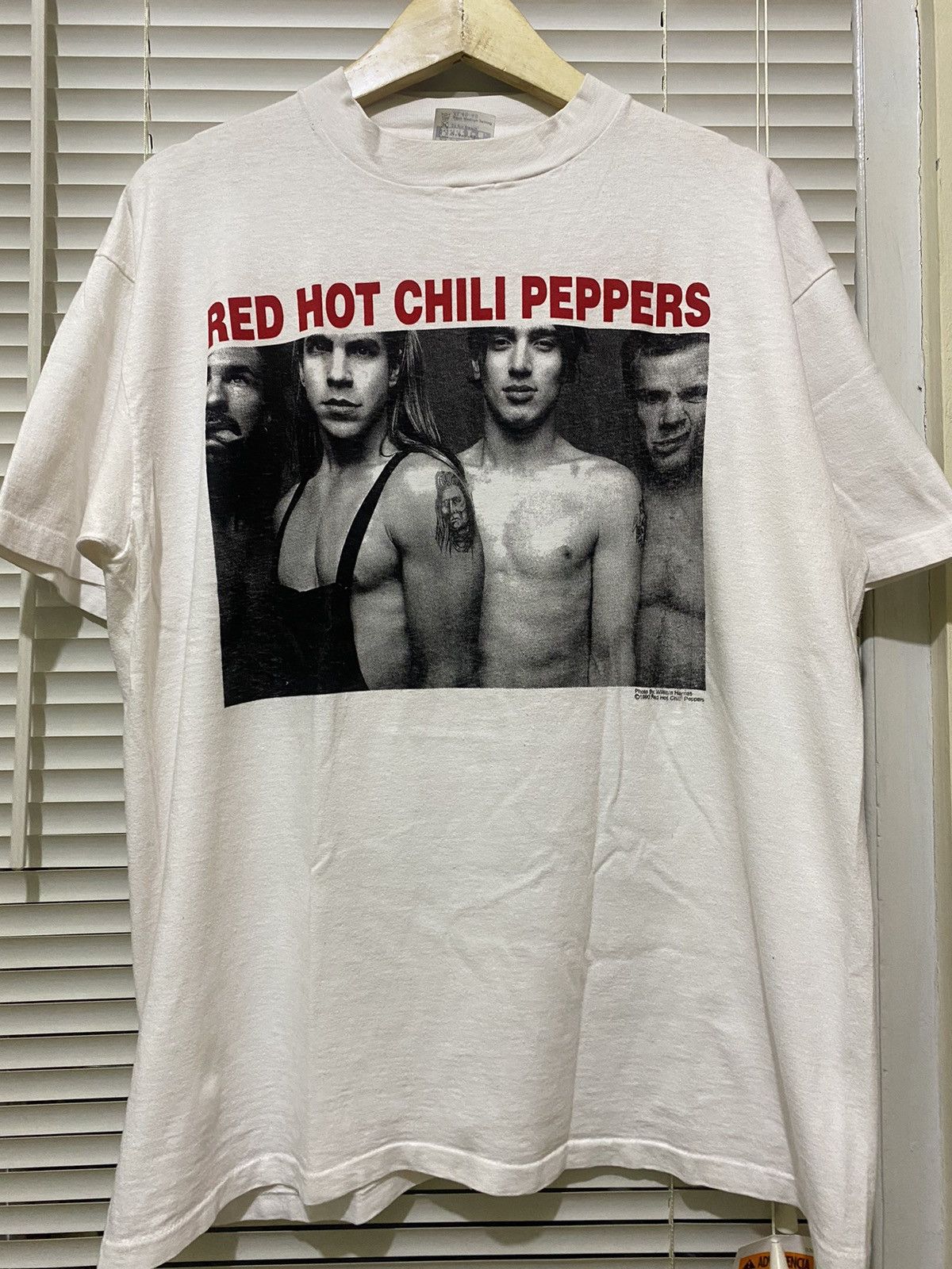 Vintage Vintage 1990 Red Hot Chili Peppera Photo by Willian Hames | Grailed