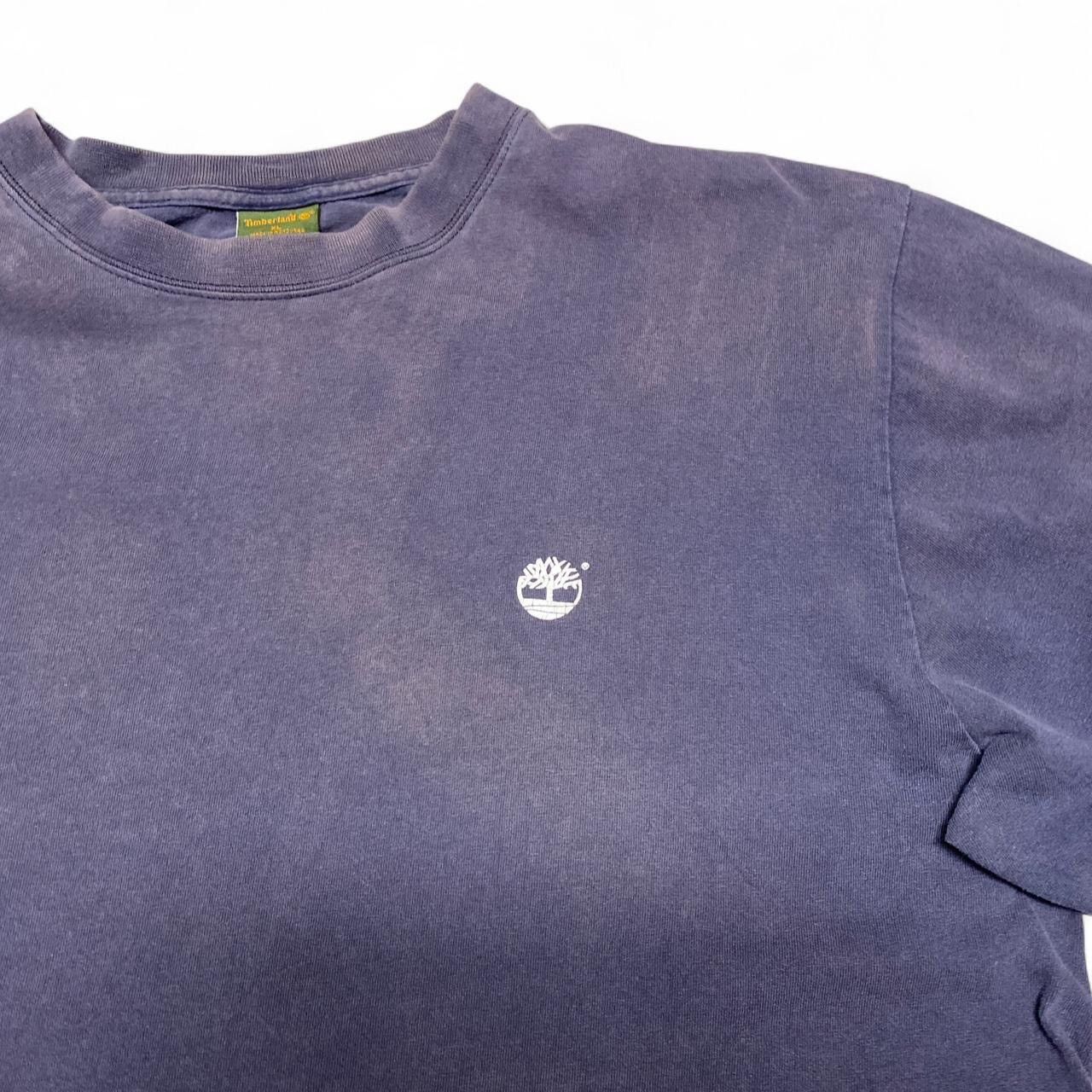 Timberland Vintage timberland original navy faded graphic t-shirt Size US L / EU 52-54 / 3 - 5 Thumbnail
