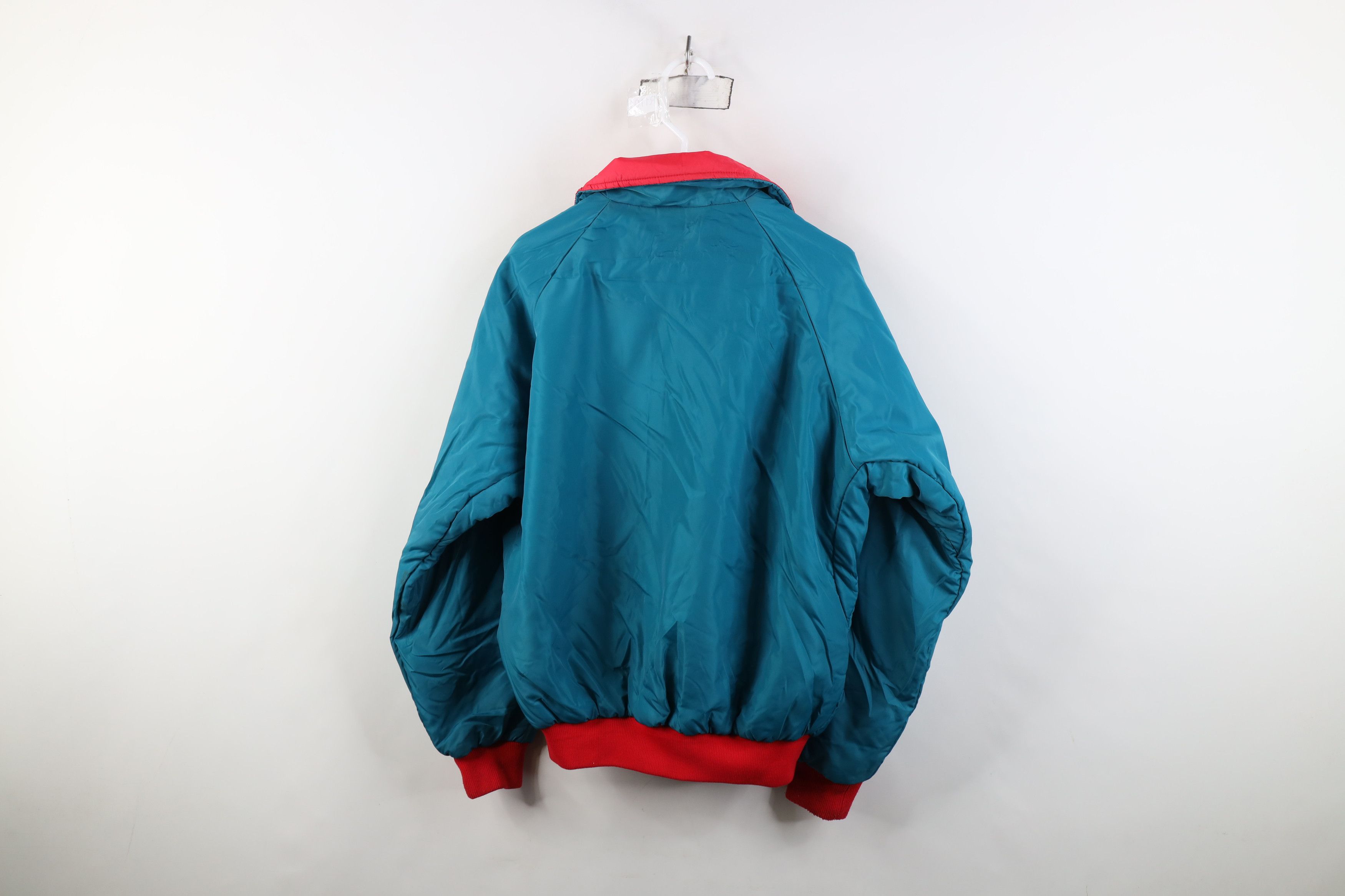 Columbia Vintage 90s Columbia Reversible Puffer Bomber Jacket Size US M / EU 48-50 / 2 - 9 Thumbnail