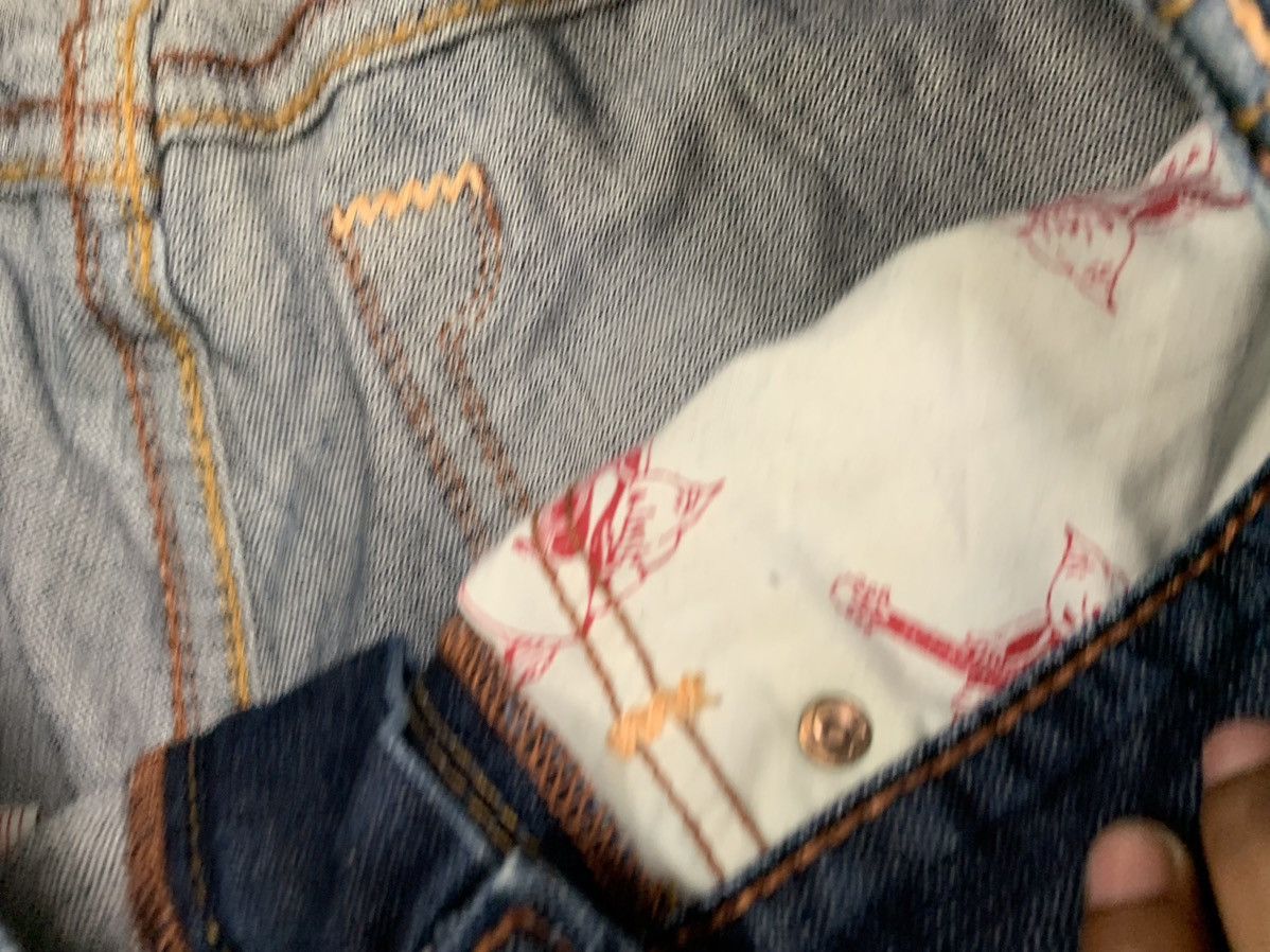 True Religion Vintage true religion thread embroidered straight denim Size US 36 / EU 52 - 7 Thumbnail