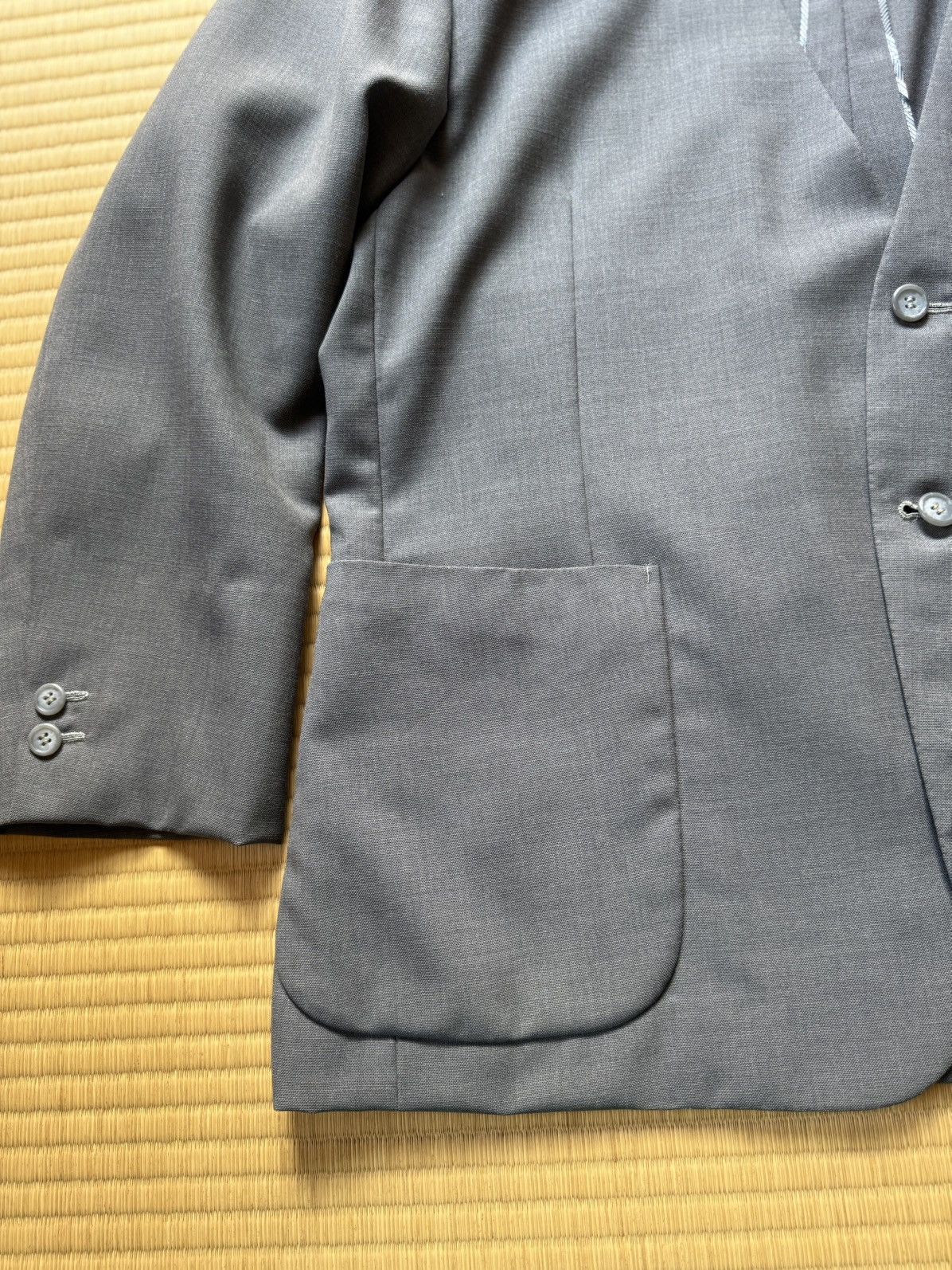 Other Spring&Summer Japanese Jacket Dry-Textured Summer Weight Size 40R - 6 Thumbnail