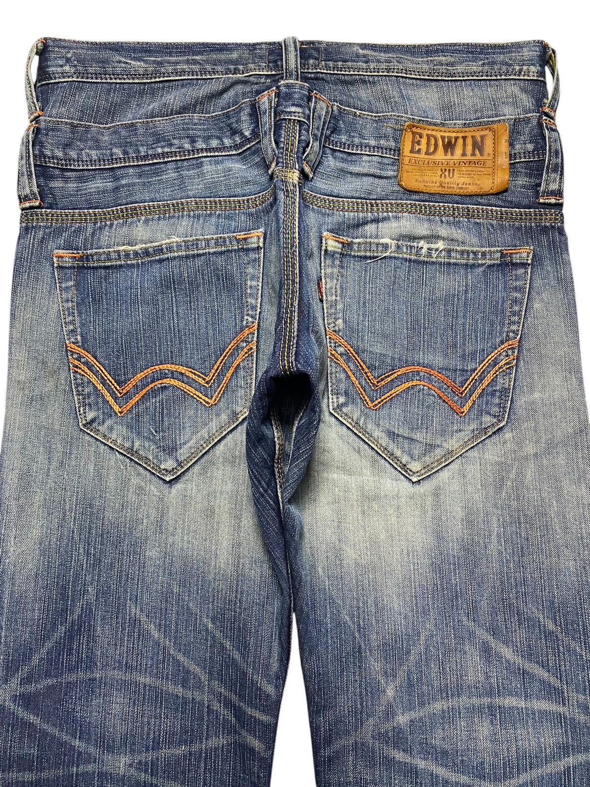 Edwin Japanese Brand Edwin XVS Double Waist Rare Style Jeans Size US 32 / EU 48 - 4 Thumbnail