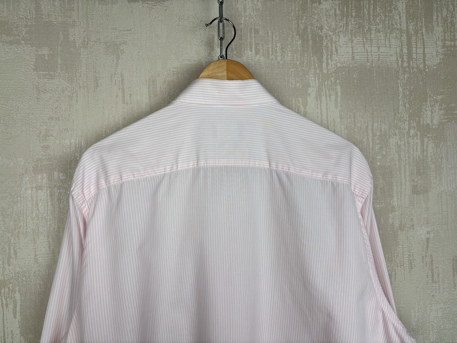 Hackett Hackett London Long Sleeve Striped Shirt Classic Fit Size US XXL / EU 58 / 5 - 14 Thumbnail