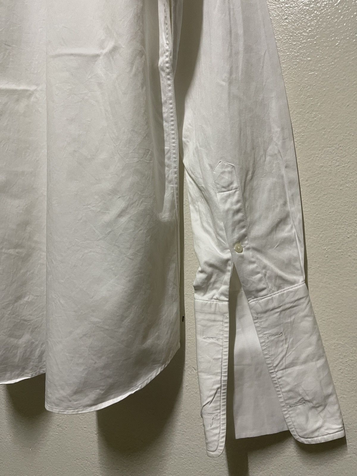 Suitsupply Suitsupply Long Sleeve Shirt White Size US M / EU 48-50 / 2 - 11 Thumbnail