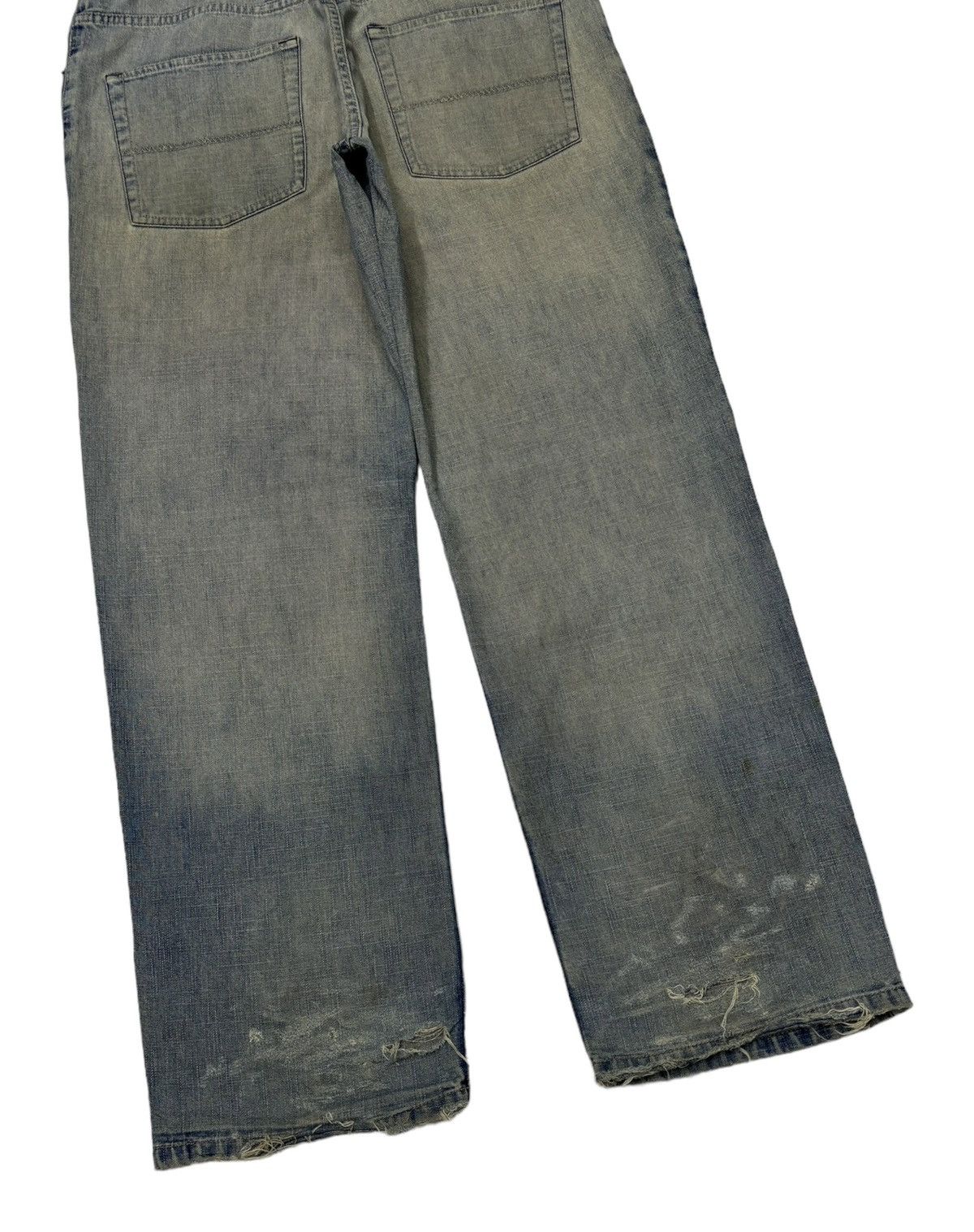 JNCO × Tommy Hilfiger 🔥TOMMY HILFIGER JNCO VIBES BAGGY JEANS DISTRESSED Size US 34 / EU 50 - 7 Thumbnail