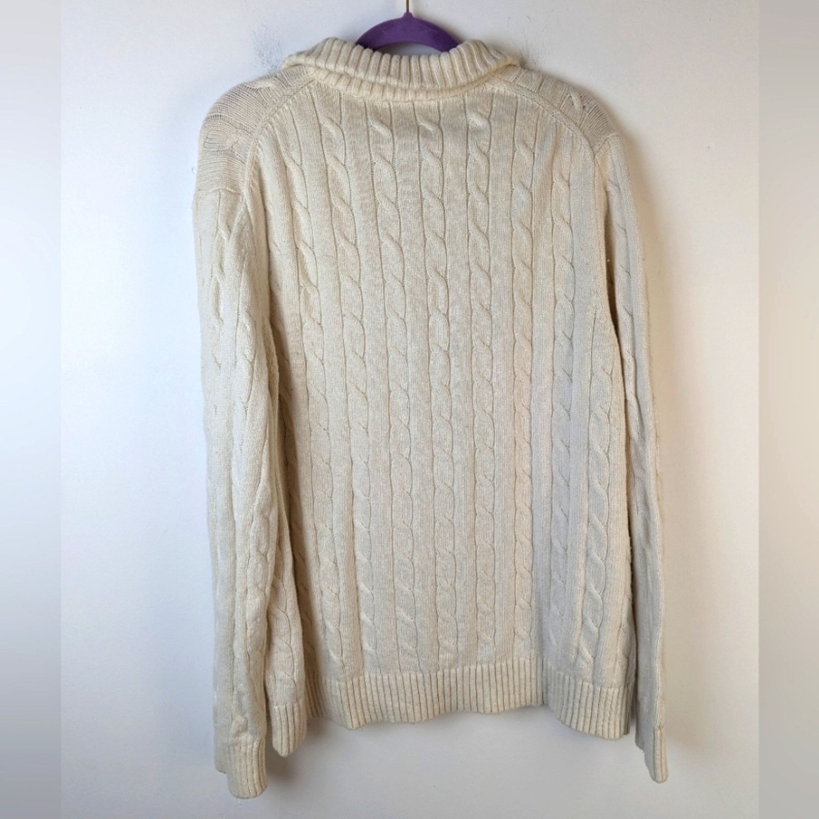 Banana Republic Banana Republic Cable Knit Sweater - XL Size US XL / EU 56 / 4 - 5 Thumbnail