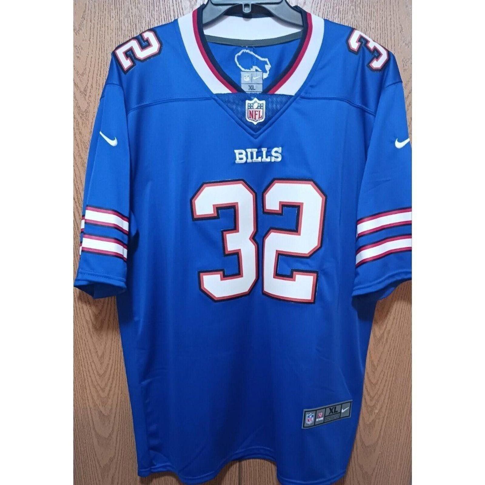 Nike OJ Simpson (Nike)-(Bills)-(Jersey)-(Blue)-(Size XL)-$110.00 Size ONE SIZE - 1 Thumbnail