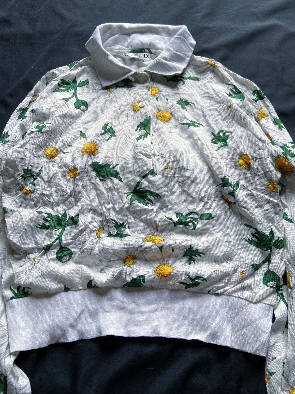 Christian Dior Monsieur CHRISTIAN DIOR POLO SHIRT FLOWERS Size S / US 4 / IT 40 - 5 Thumbnail