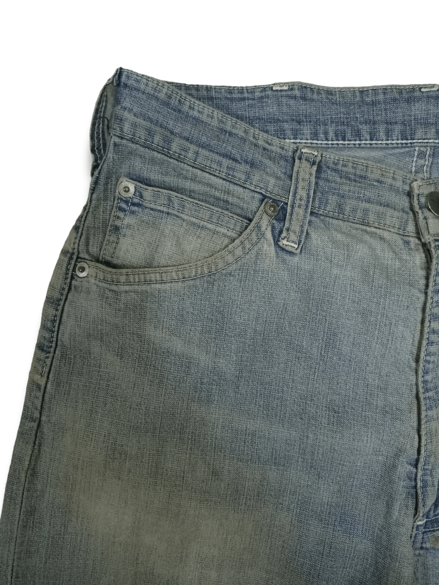 Wrangler Vintage Wrangler Blue Wash Distressed Baggy Jeans 30x27 Size US 30 / EU 46 - 4 Thumbnail