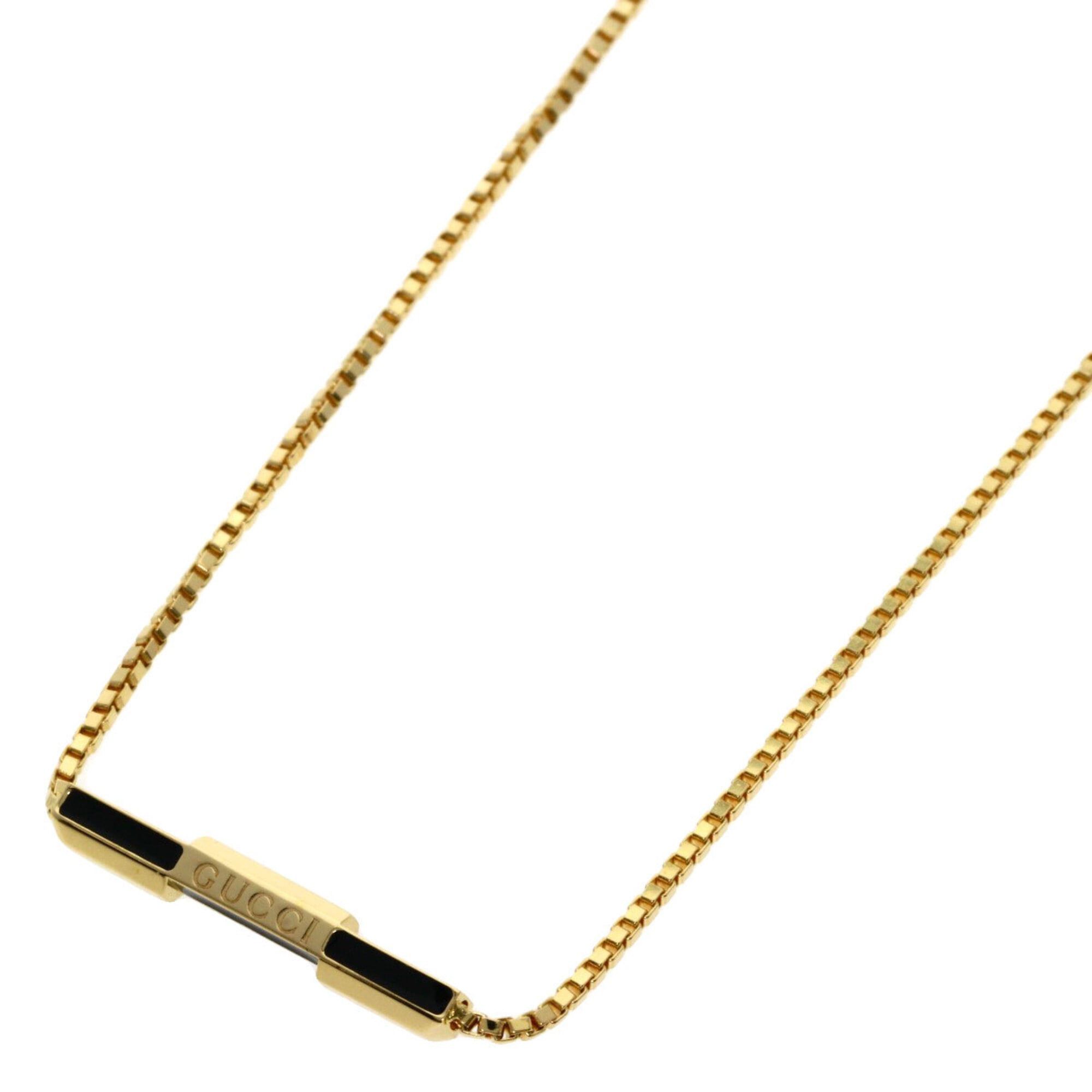 Gucci Gucci Link to Love Necklace 18K Yellow Gold Women's GUCCI Size ONE SIZE - 1 Thumbnail