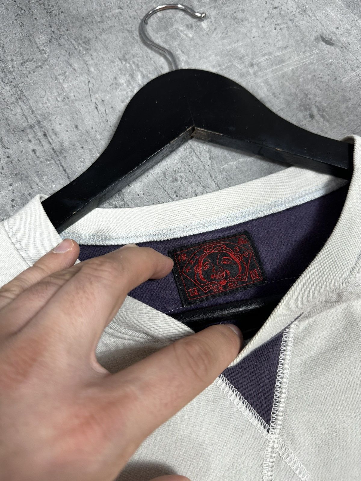 Evisu Vintage Evisu Long Sleeve T-shirt Size US XL / EU 56 / 4 - 5 Thumbnail