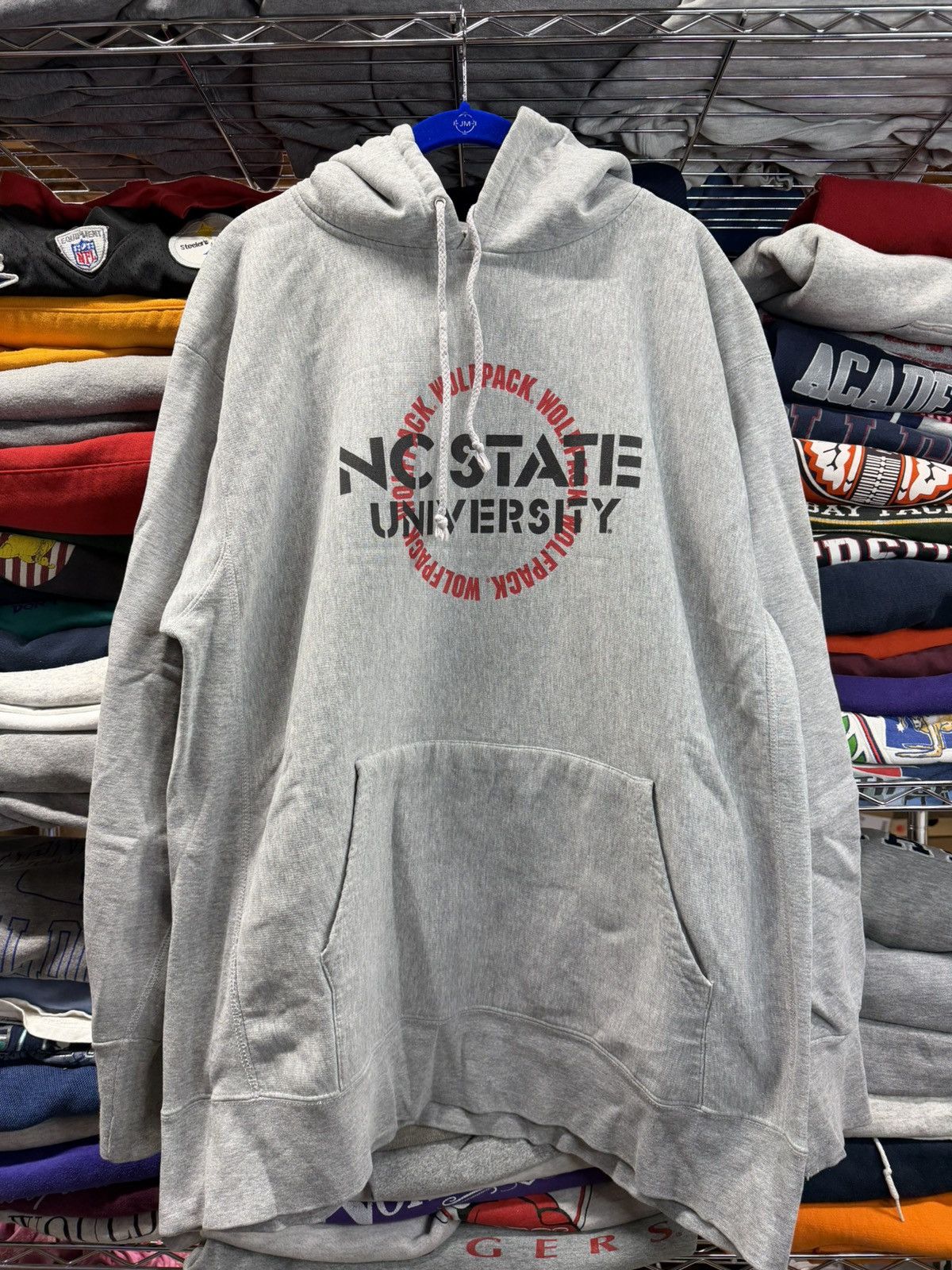 Vintage Vintage 90s NC North Carolina State University sweatshirt Size US XL / EU 56 / 4 - 1 Thumbnail